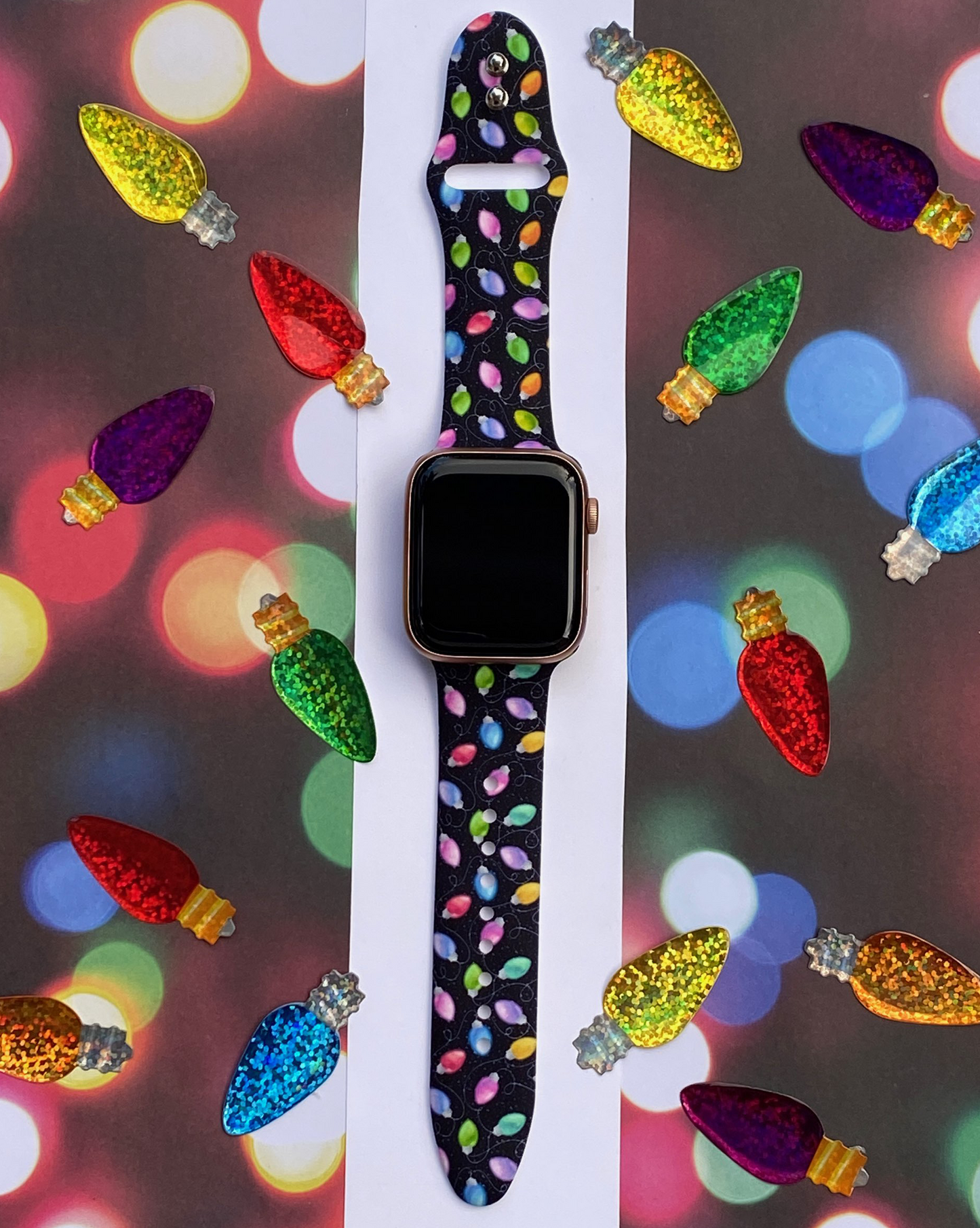 Christmas Lights Apple Watch Band