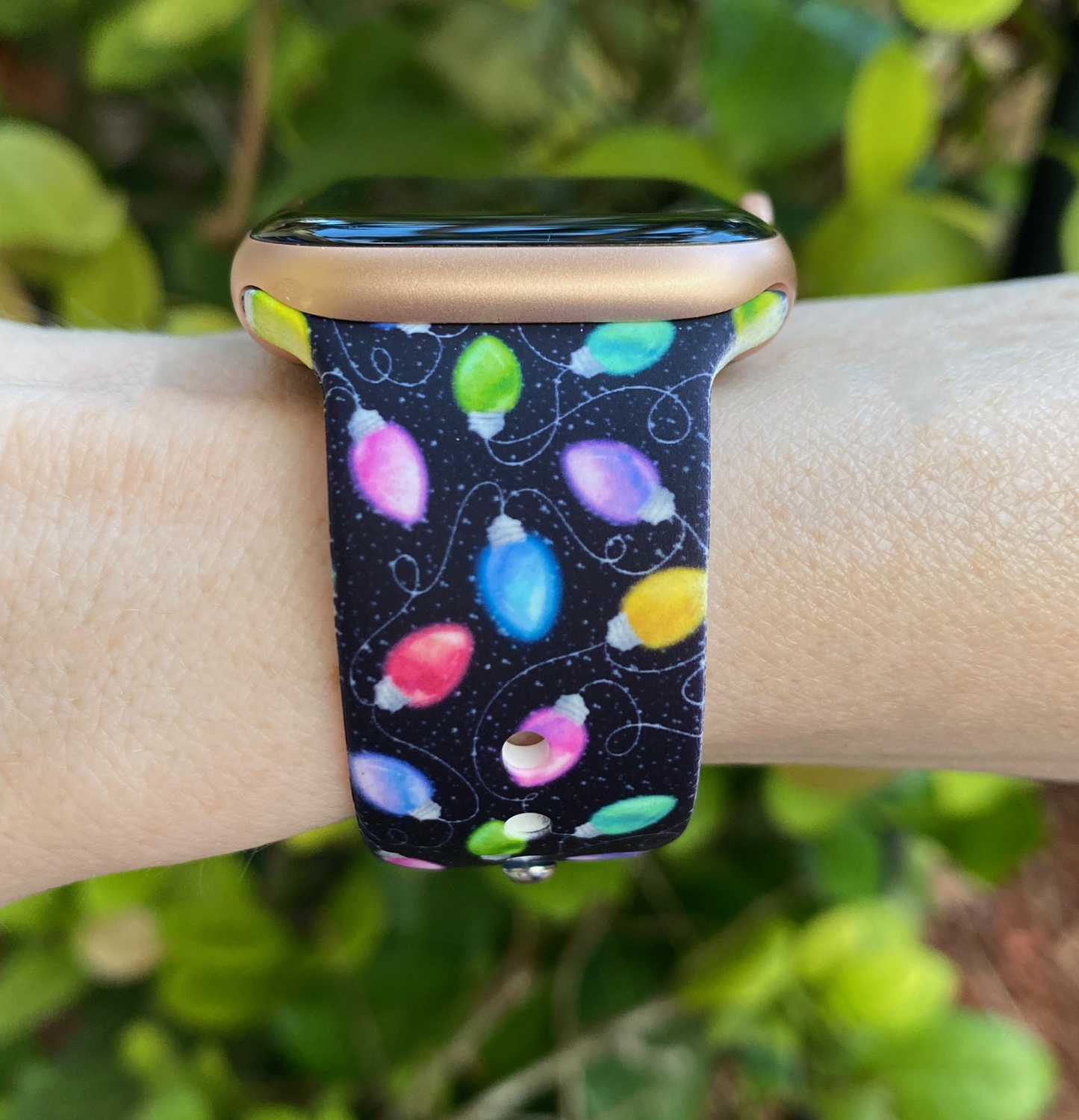 Christmas Lights Apple Watch Band