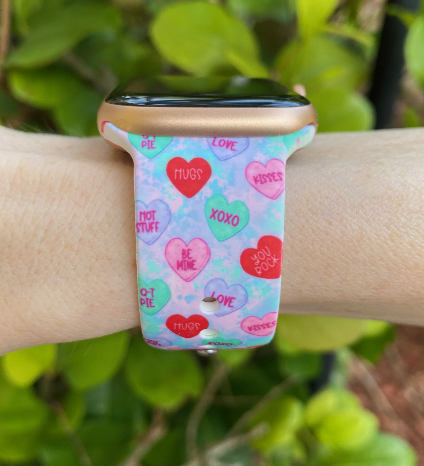 Candy Hearts Apple Watch Band