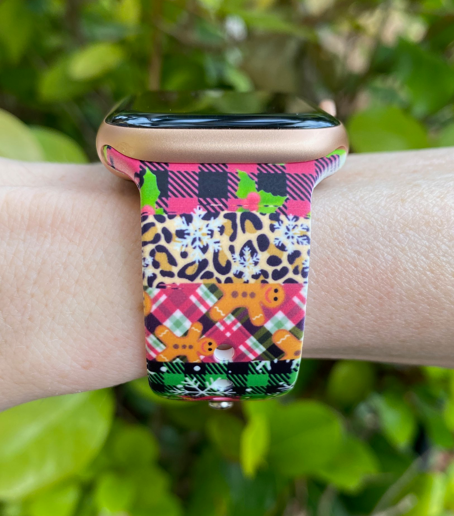 Holiday Plaid Apple Watch Band