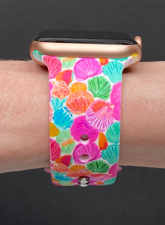Colorful Seashells Apple Watch Band