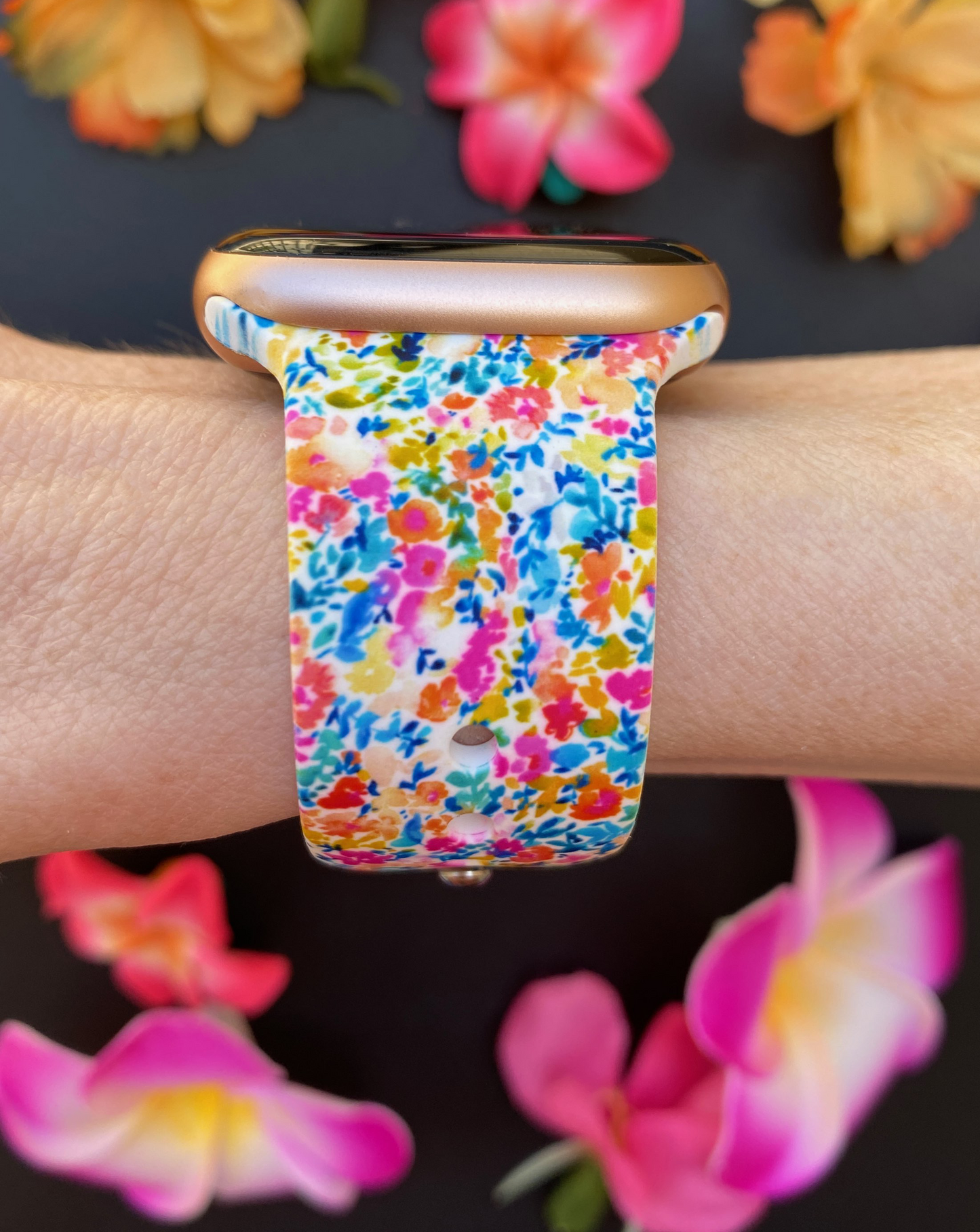 Field of Flowers Apple Watch Band