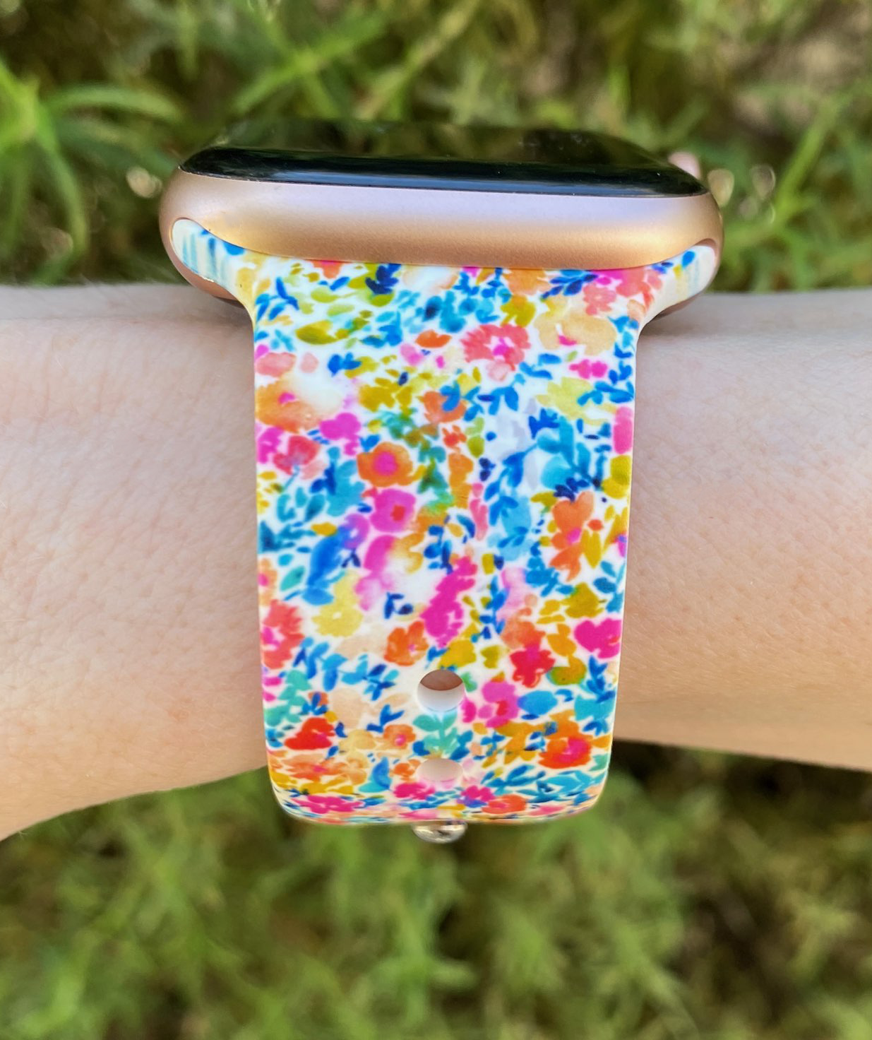 Field of Flowers Apple Watch Band
