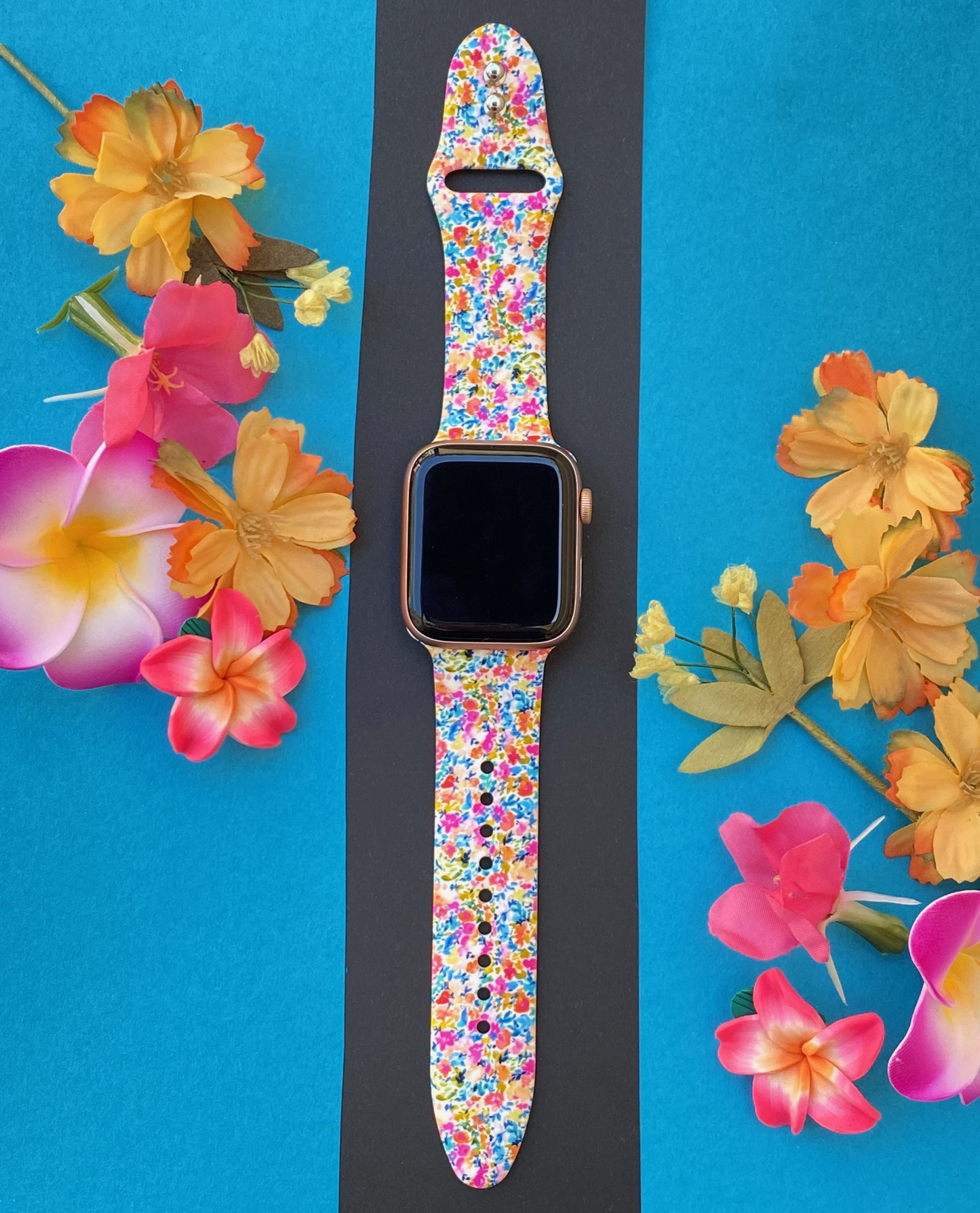 Field of Flowers Apple Watch Band