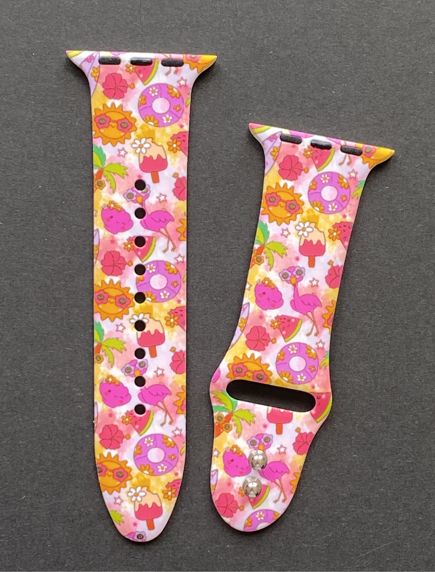 Summer Flamingo Apple Watch Band
