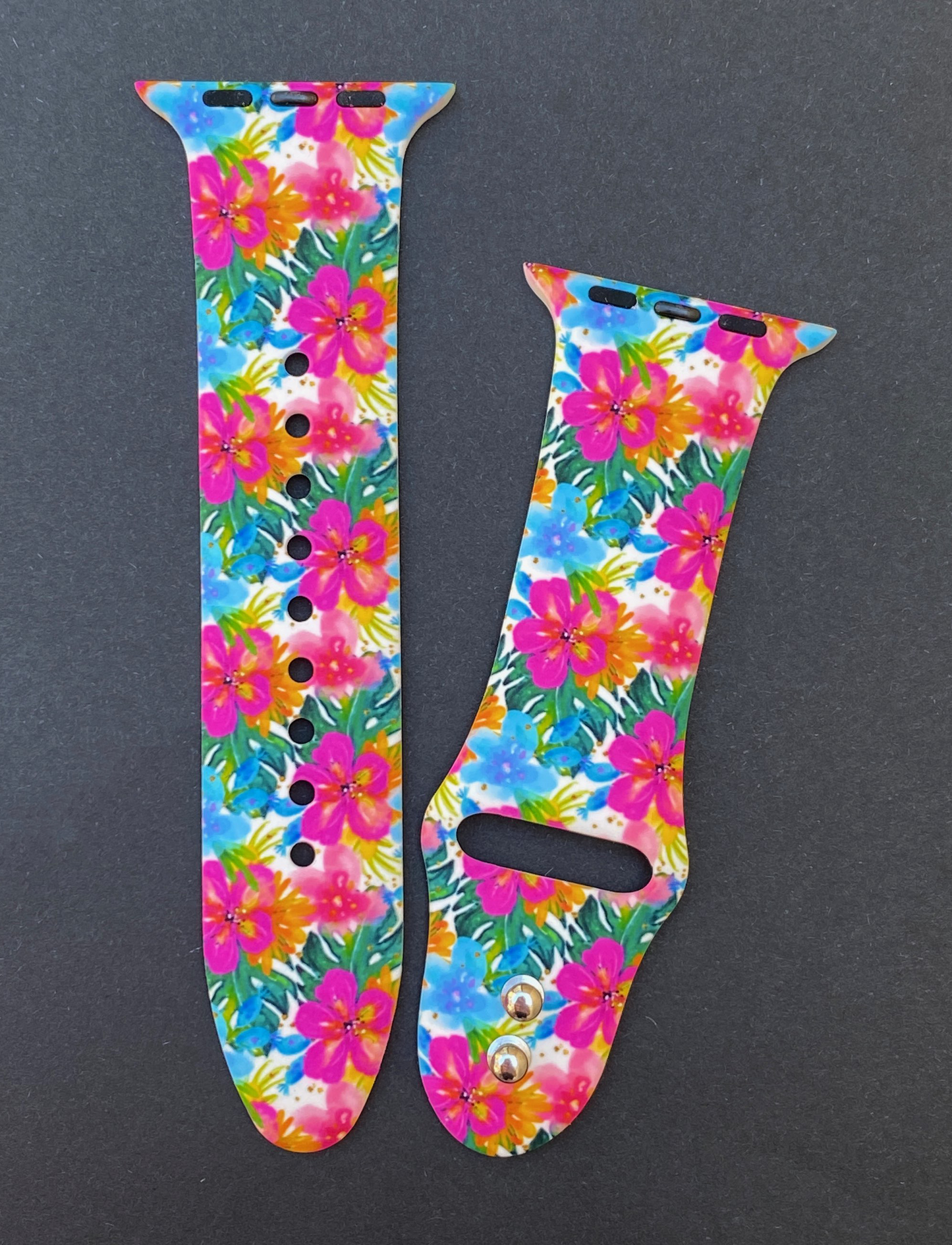 Hibiscus Apple Watch Band