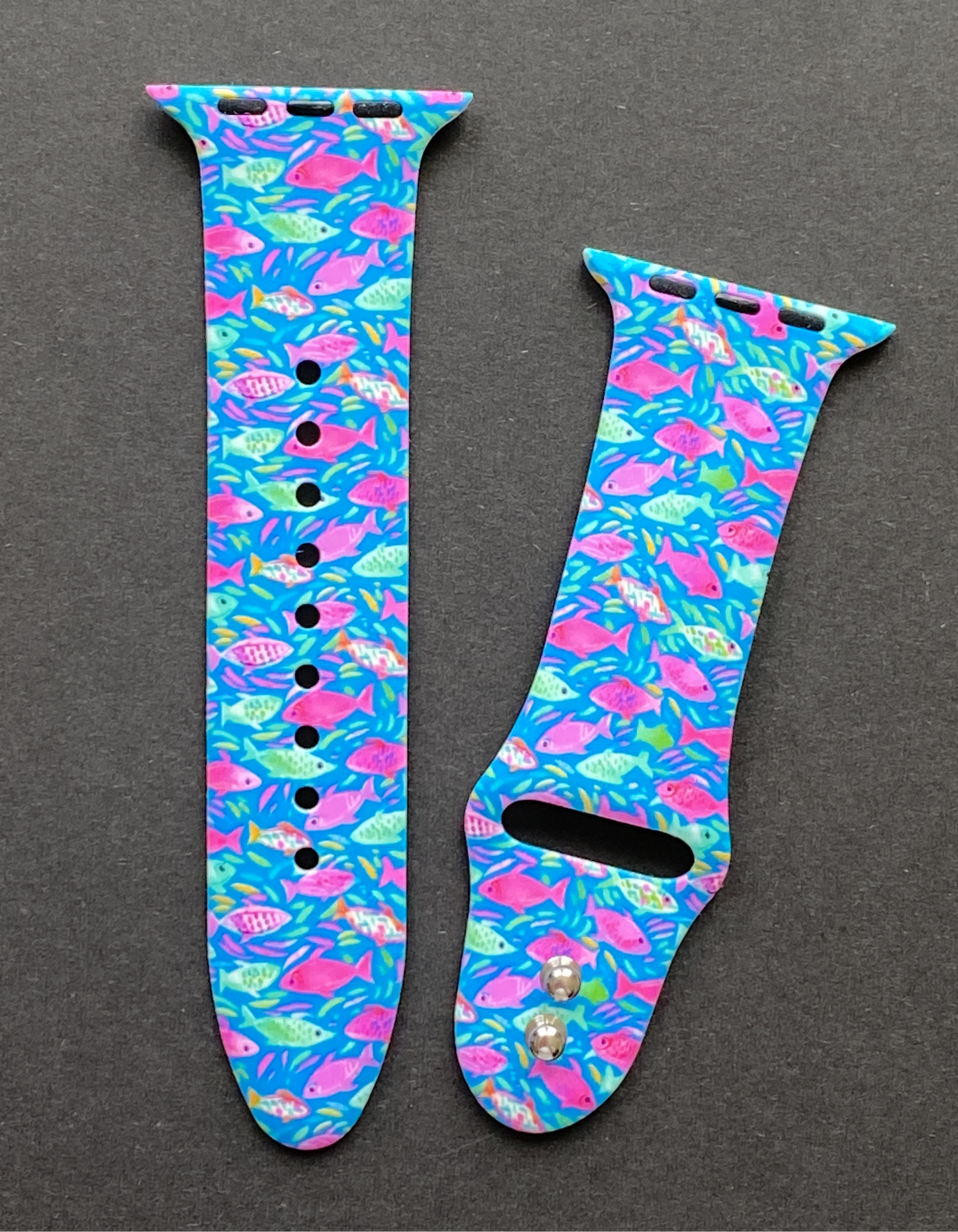 Neon Fish Apple Watch Band