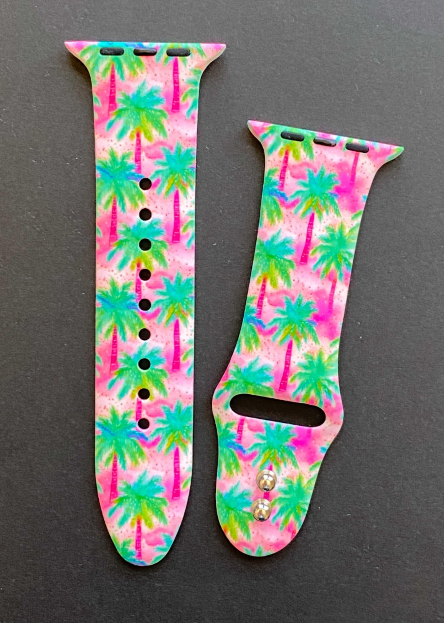 Pink Palms Apple Watch Band
