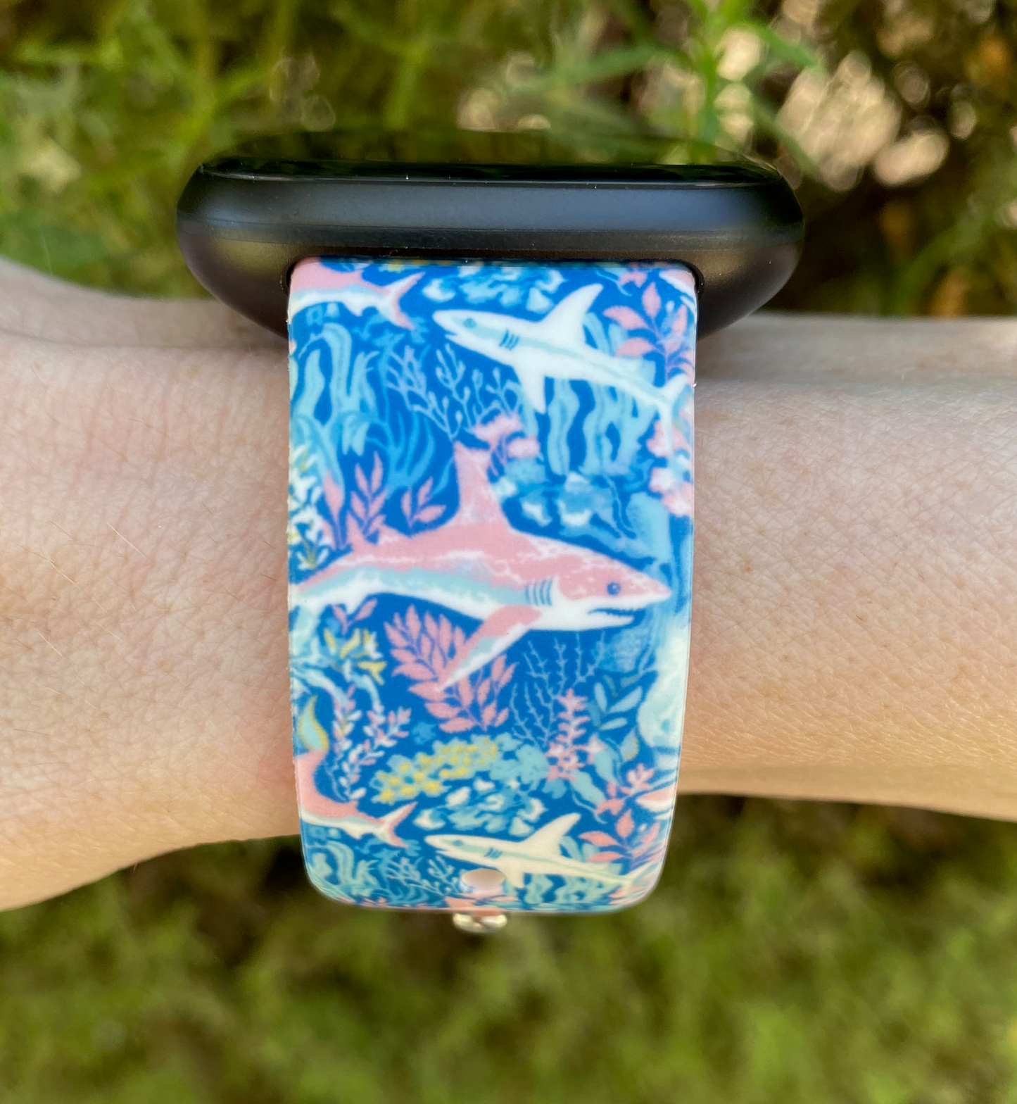 Shark Fitbit Versa 3/Versa 4/Sense/Sense 2 Watch Band