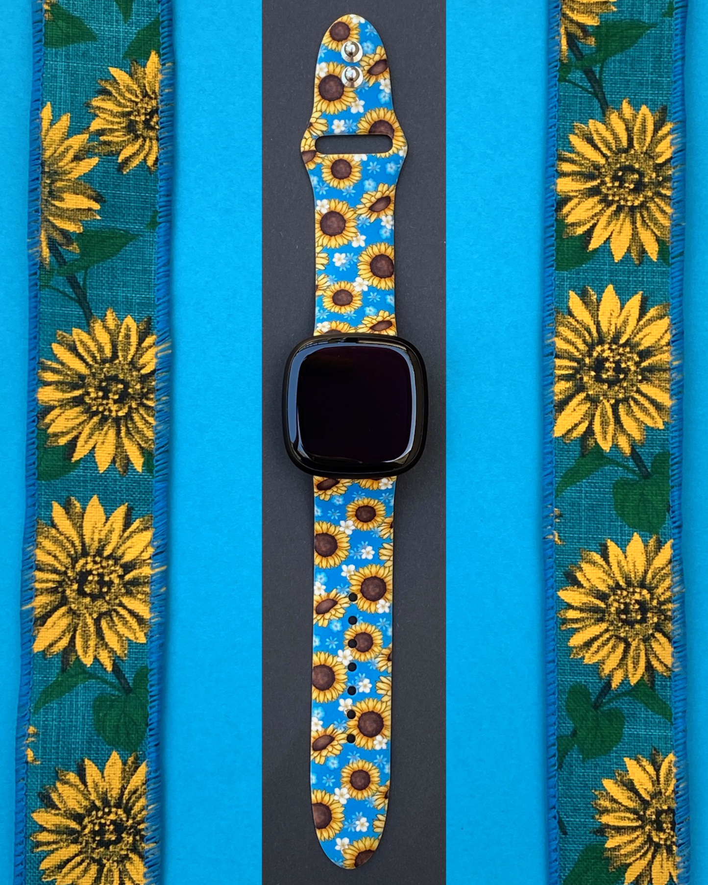 Sunflower Fitbit Versa 3/Versa 4/Sense/Sense 2 Watch Band