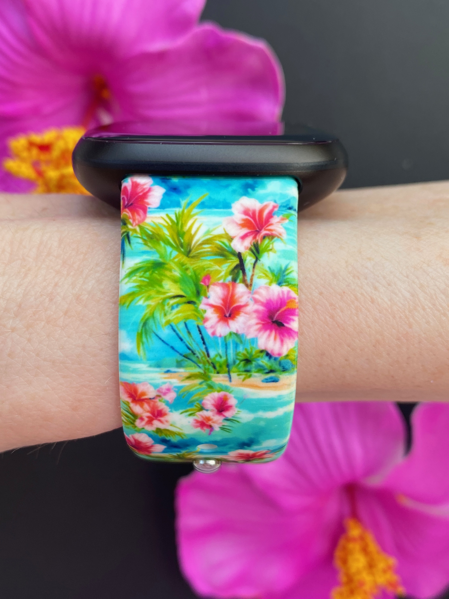 Tropical Paradise Fitbit Versa 1/2 Watch Band