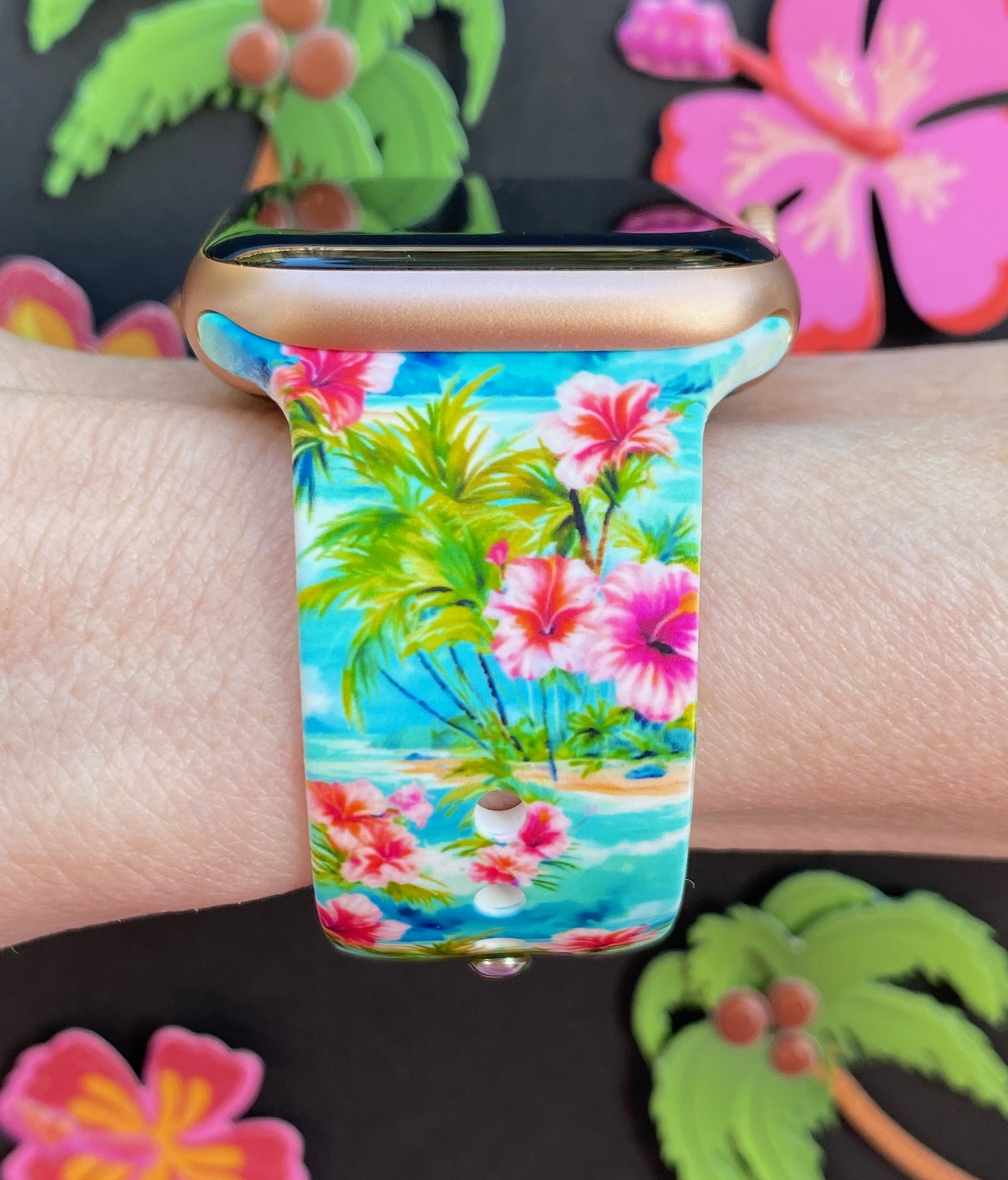 Tropical Paradise Apple Watch Band