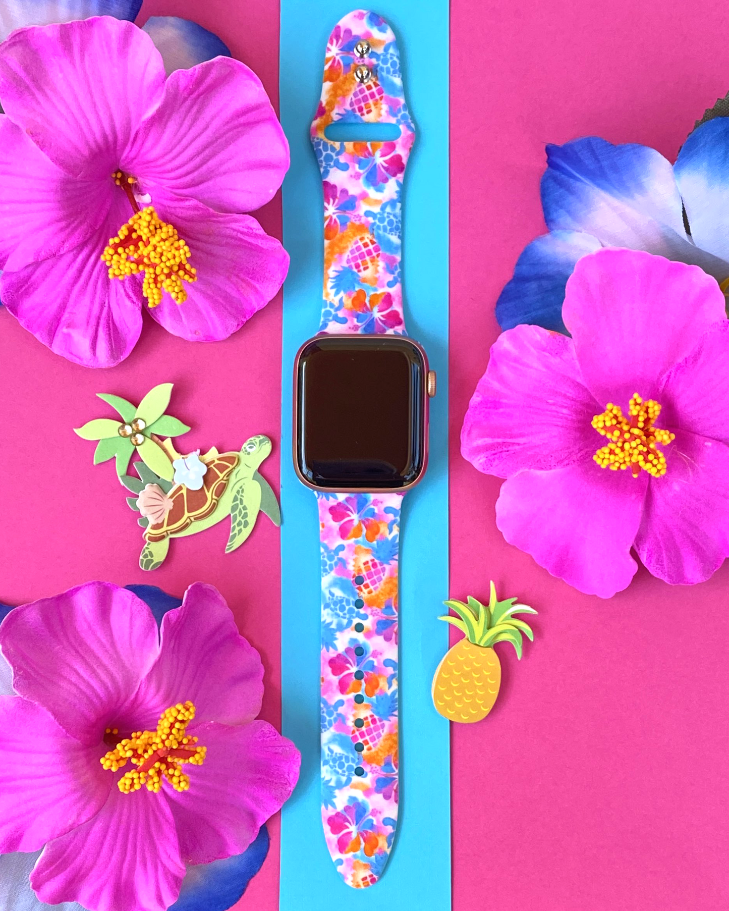 Tropical Turtles Apple Watch Band