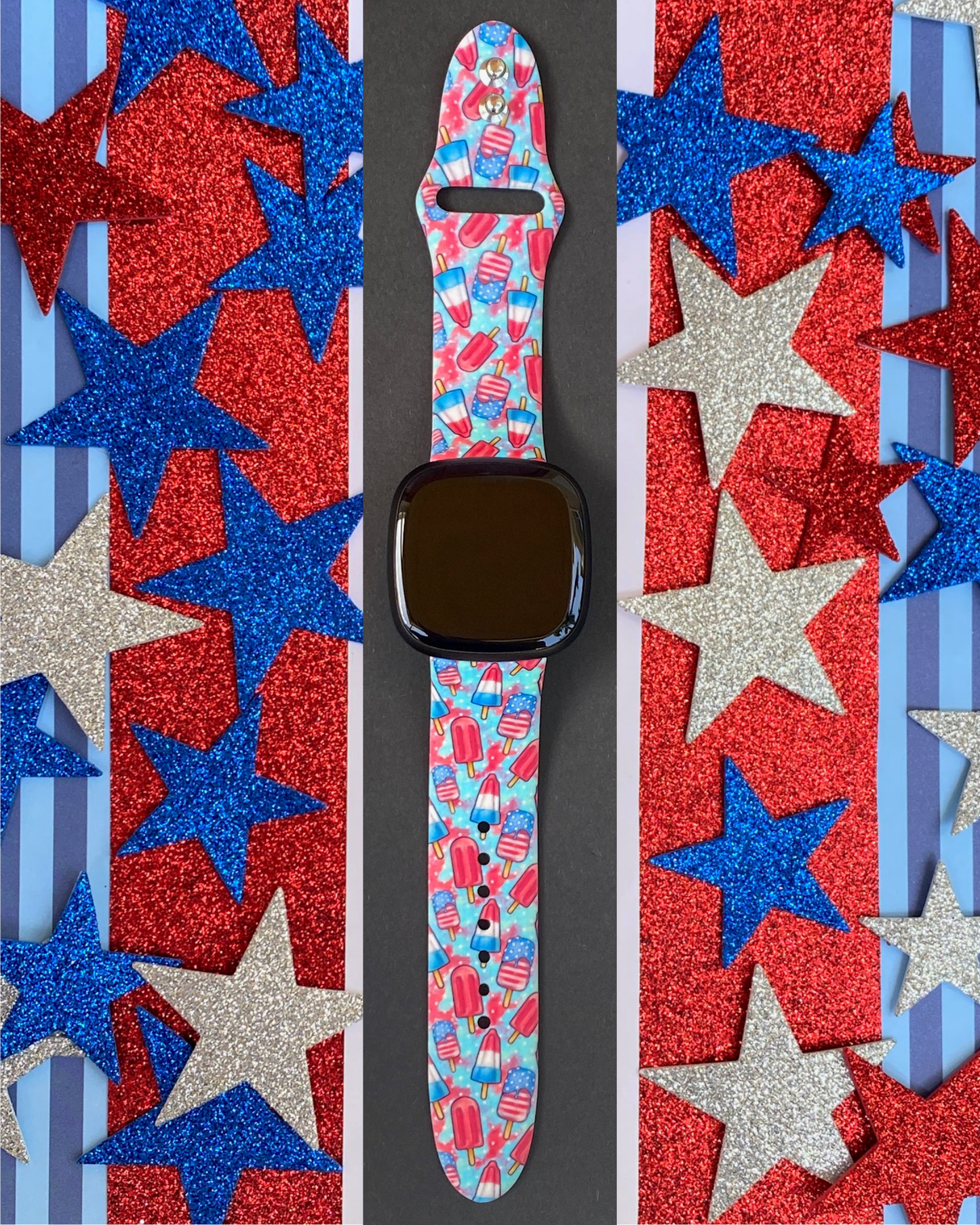 4th of July Fitbit Versa 1/2 Watch Band