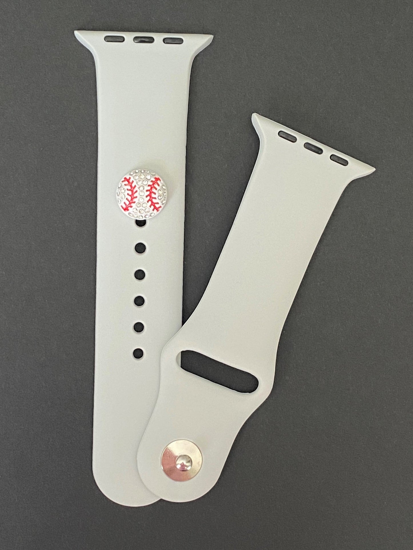 Baseball Watch Charm