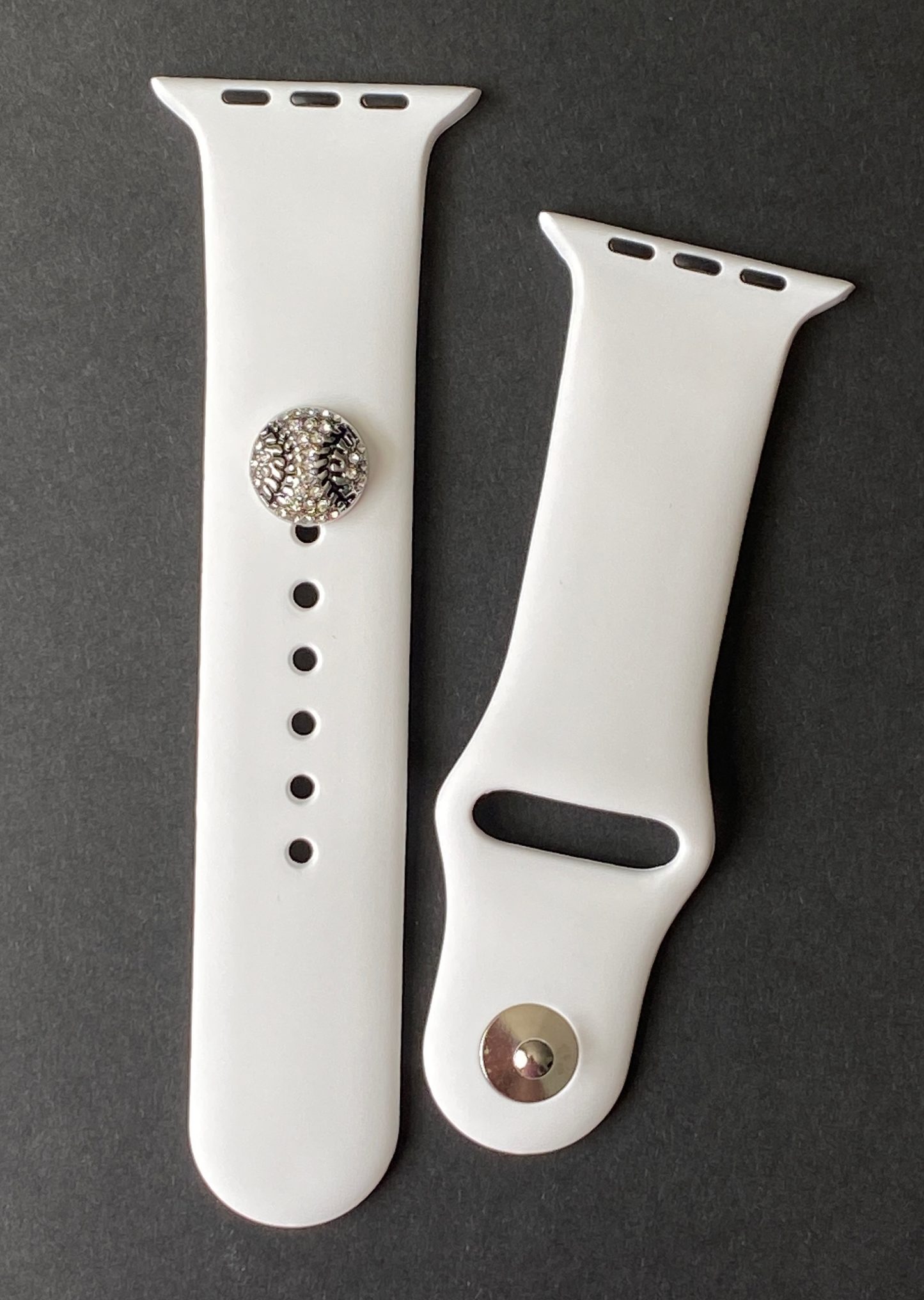 Baseball Watch Charm
