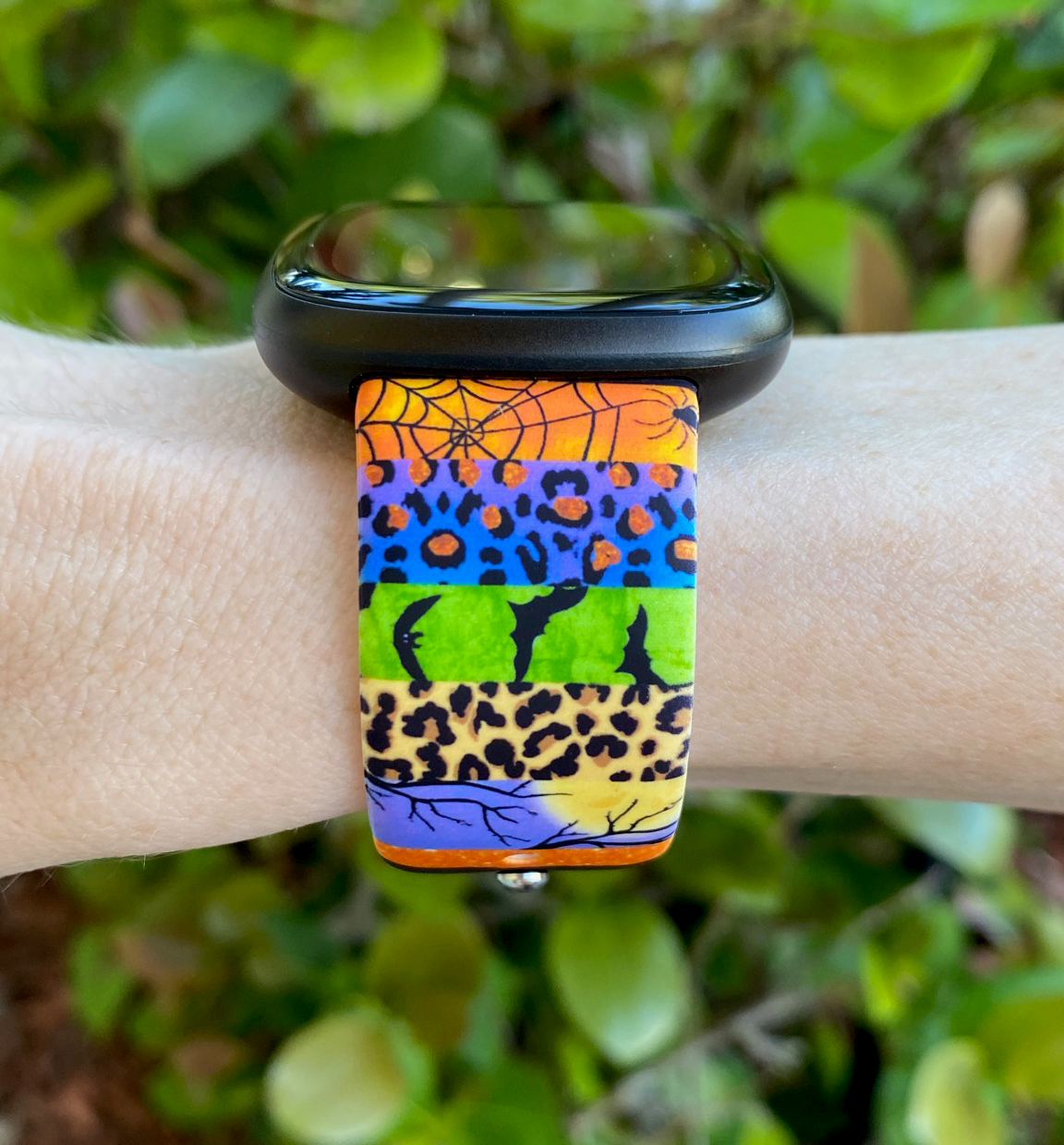 Spooky Halloween Fitbit Versa 3/Versa 4/Sense/Sense 2 Watch Band