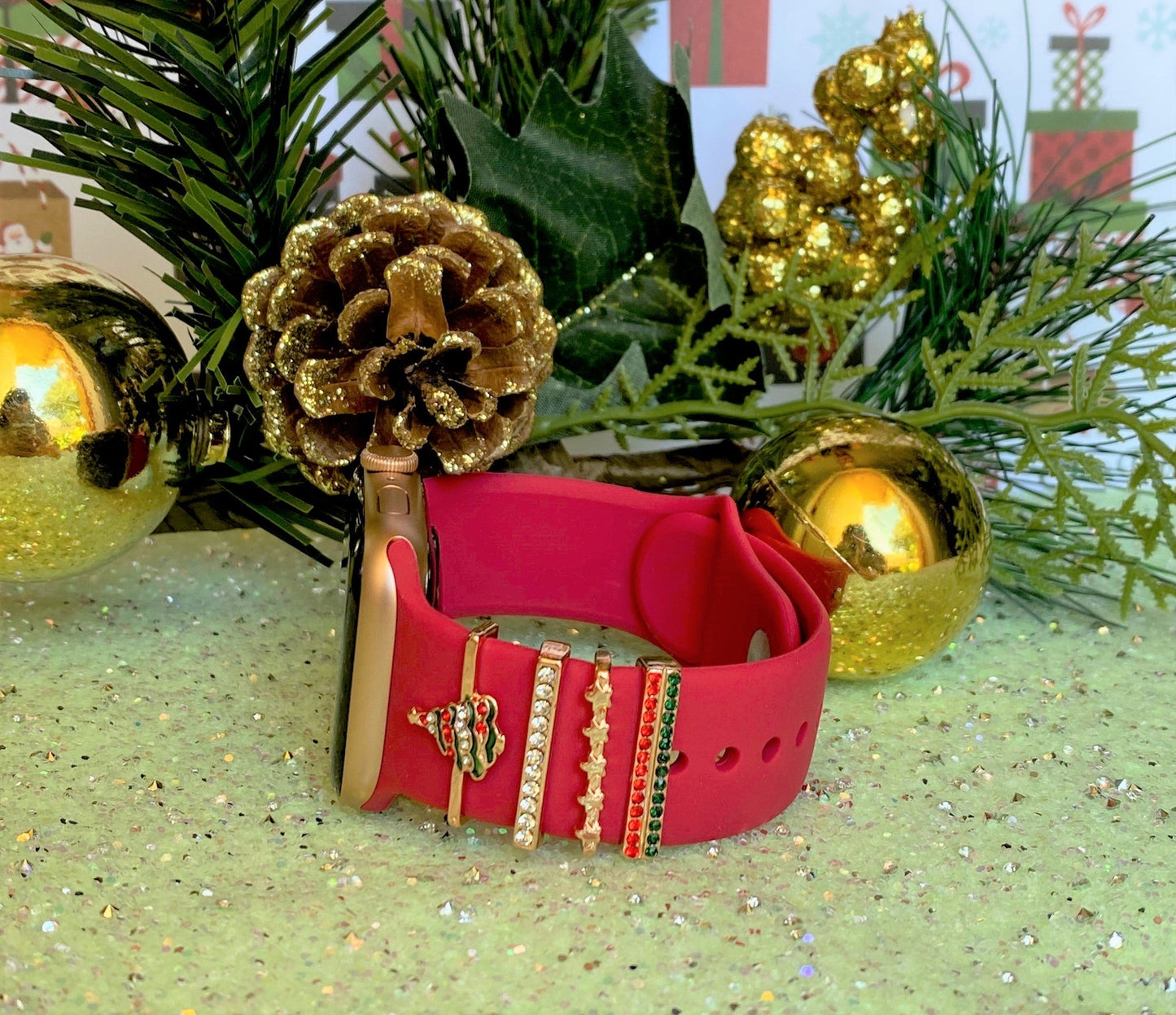 Christmas Tree Stackable Watch Charm