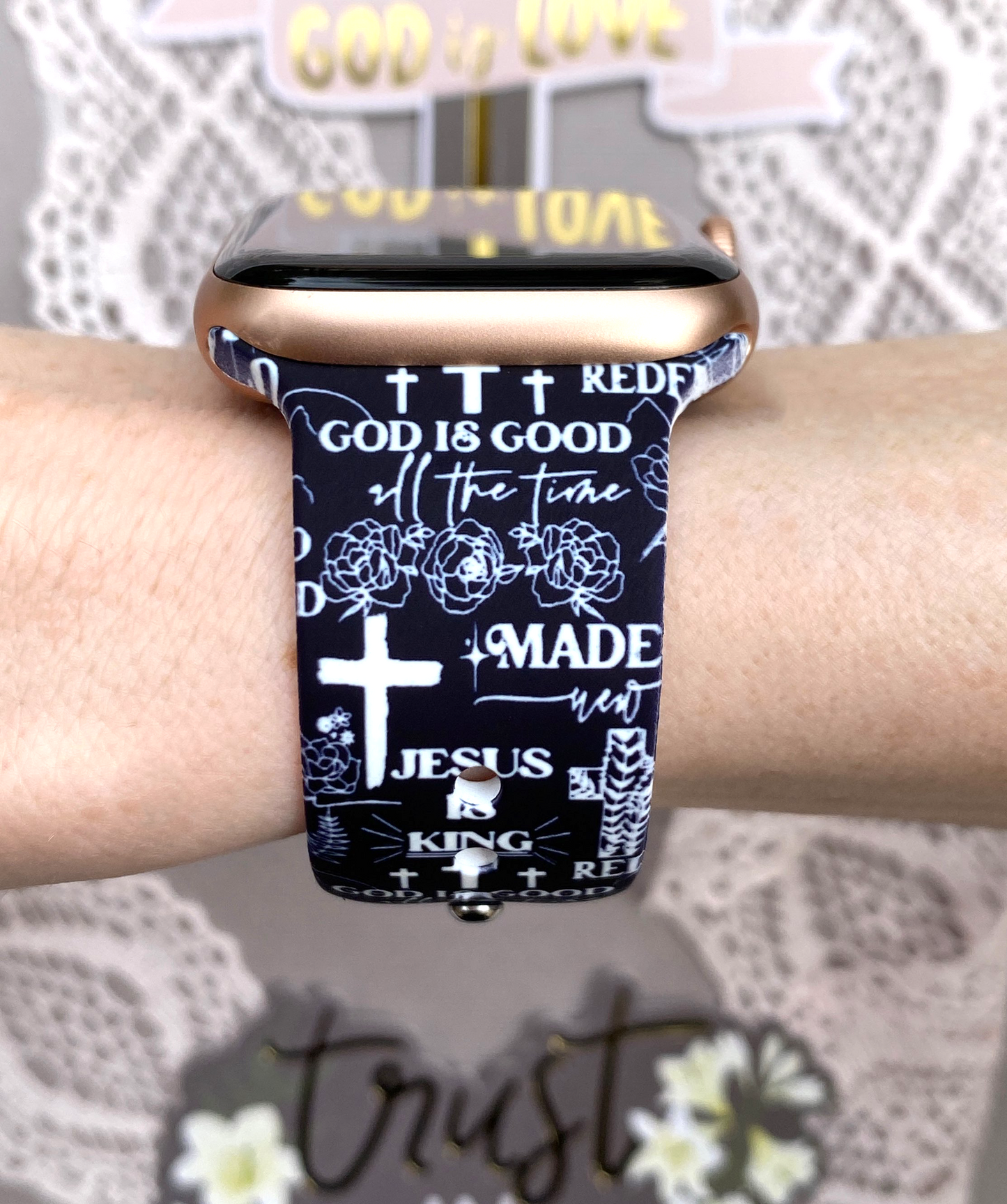 Cross Apple Watch Band