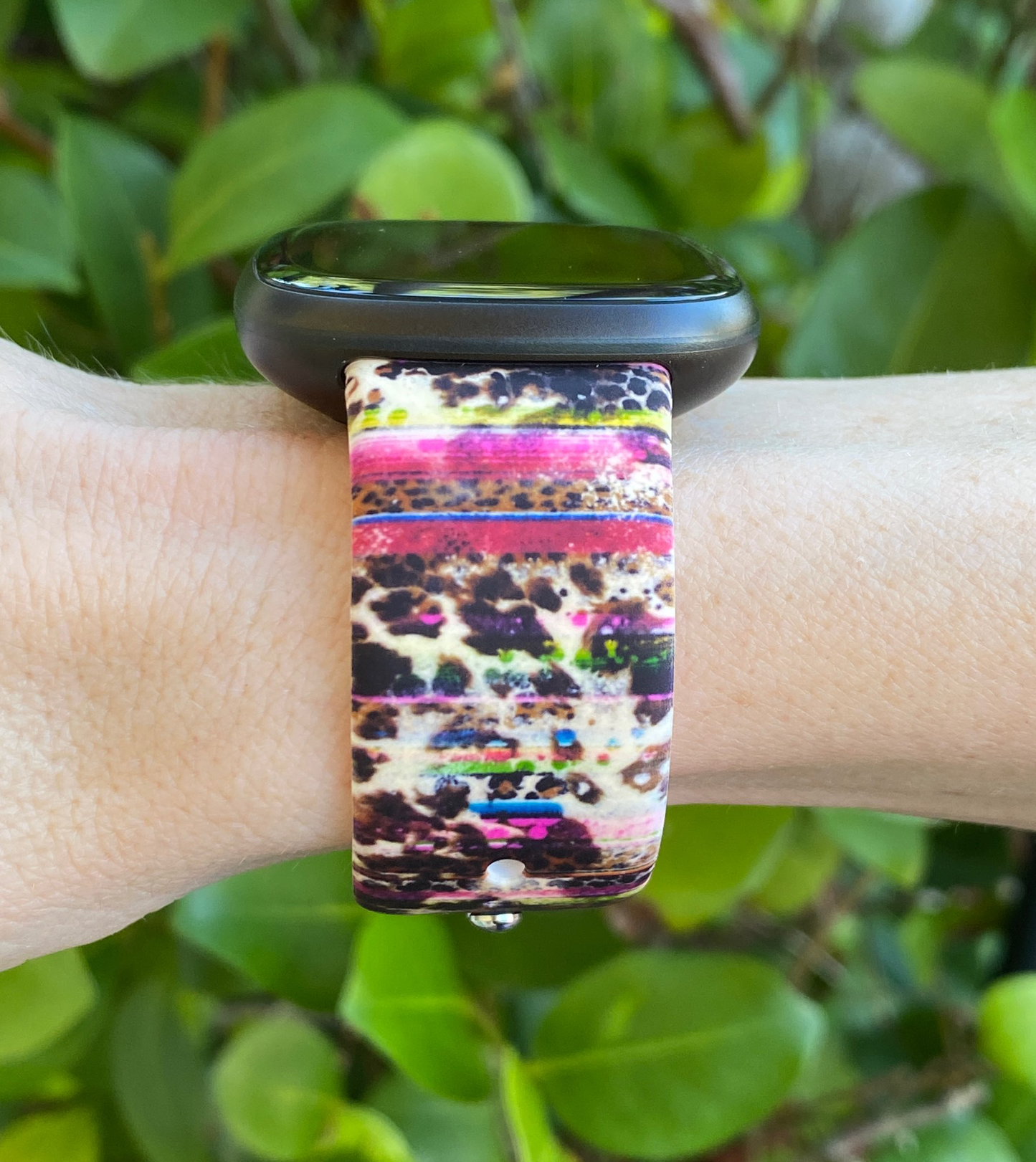 Western Cowhide Fitbit Versa 3/Versa 4/Sense/Sense 2 Watch Band
