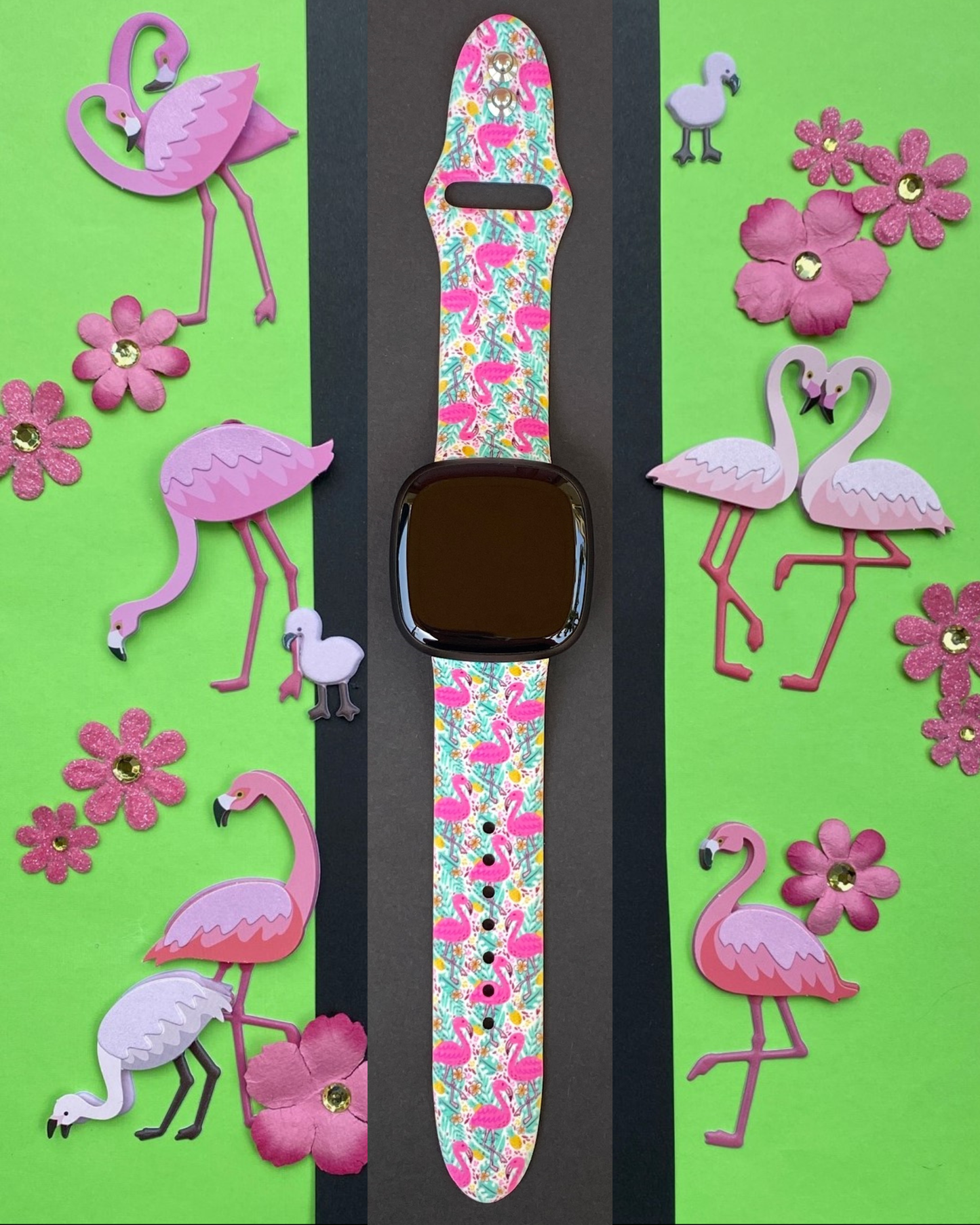 Flamingo Fitbit Versa 1/2 Watch Band