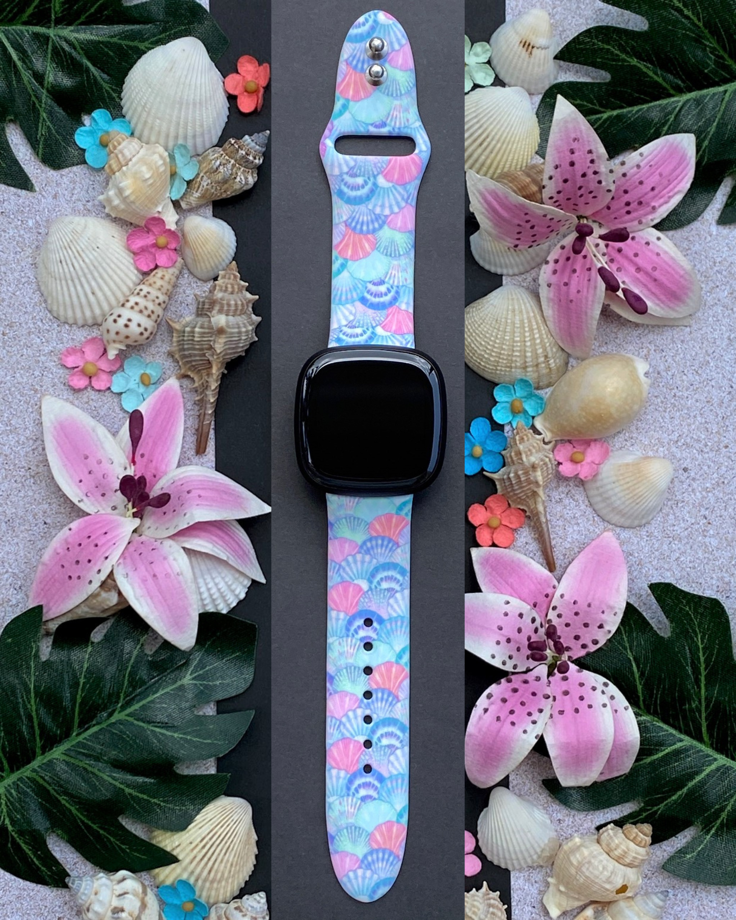 Seashells Fitbit Versa 1/2 Watch Band