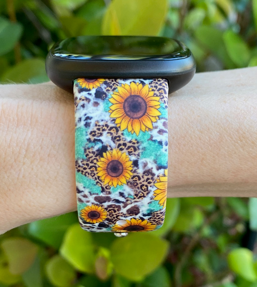 Western Sunflower Fitbit Versa 1/2 Watch Band