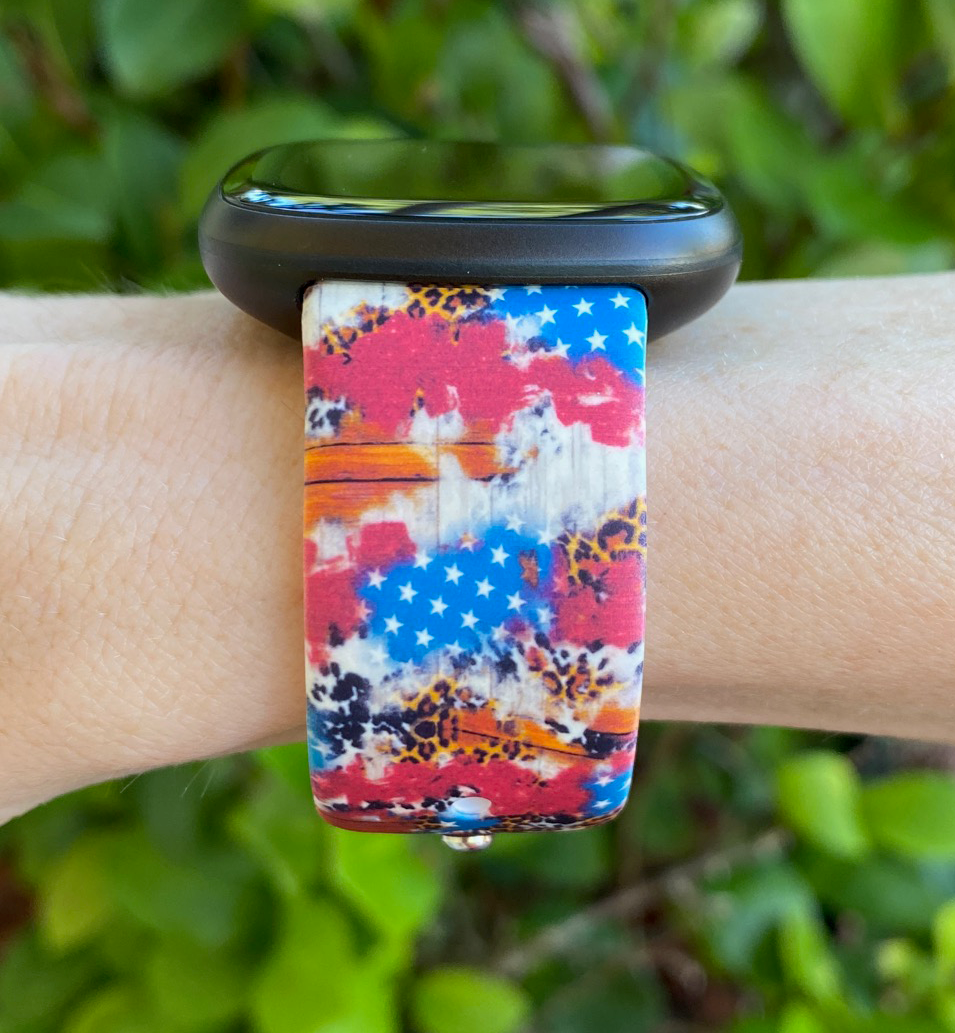 Flag Fitbit Versa 3/Versa 4/Sense/Sense 2 Watch Band