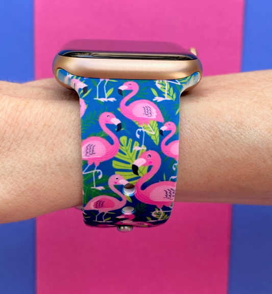 Flamingo Apple Watch Band