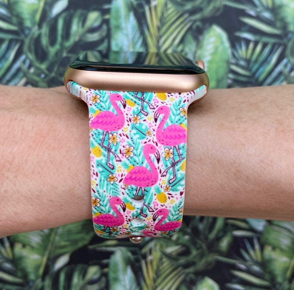 Flamingo Apple Watch Band