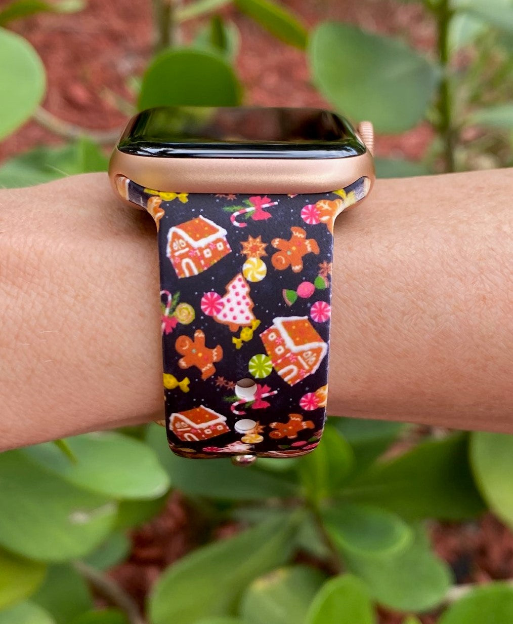 Gingerbread House Apple Watch Band