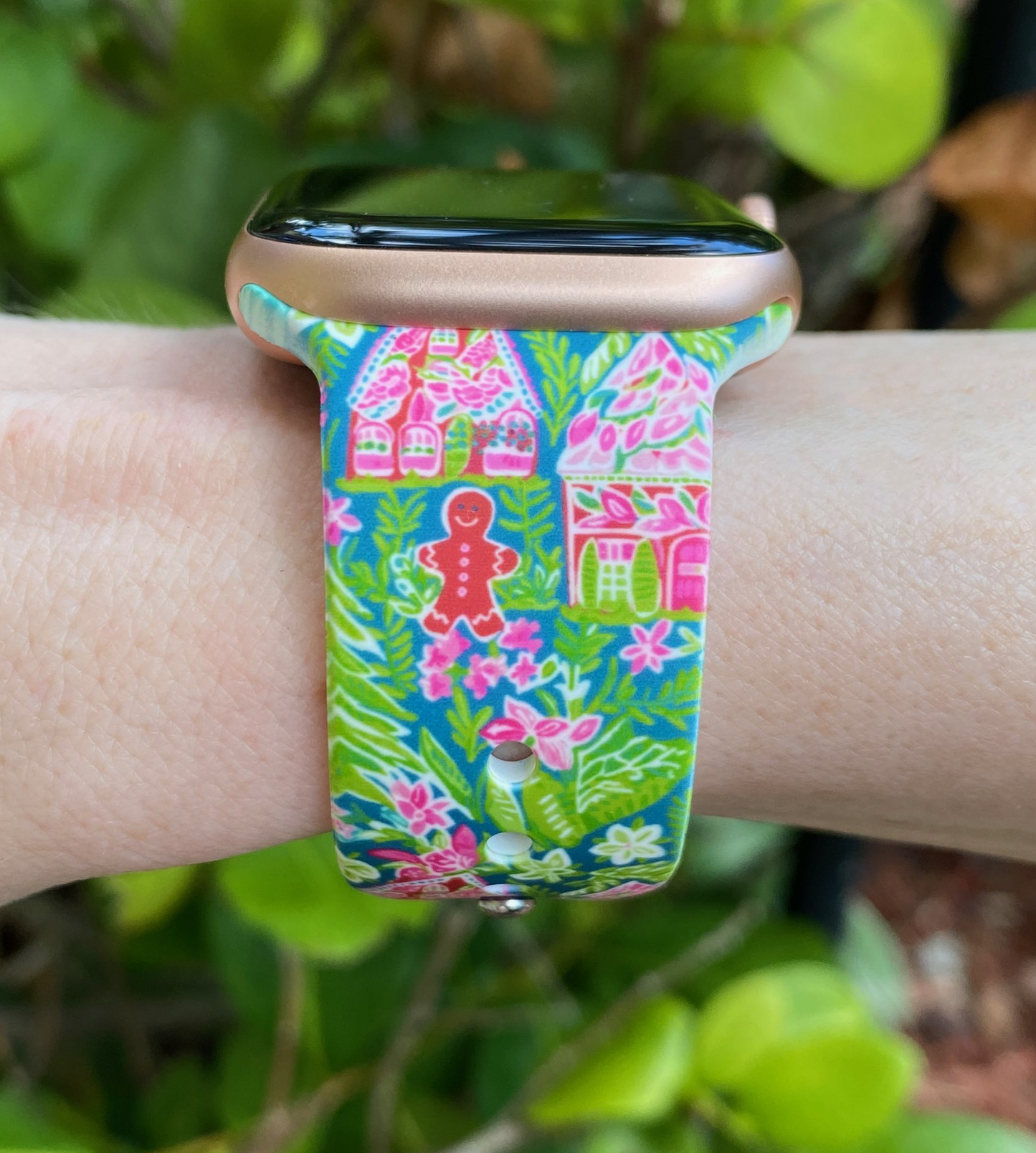 Gingerbread House Apple Watch Band