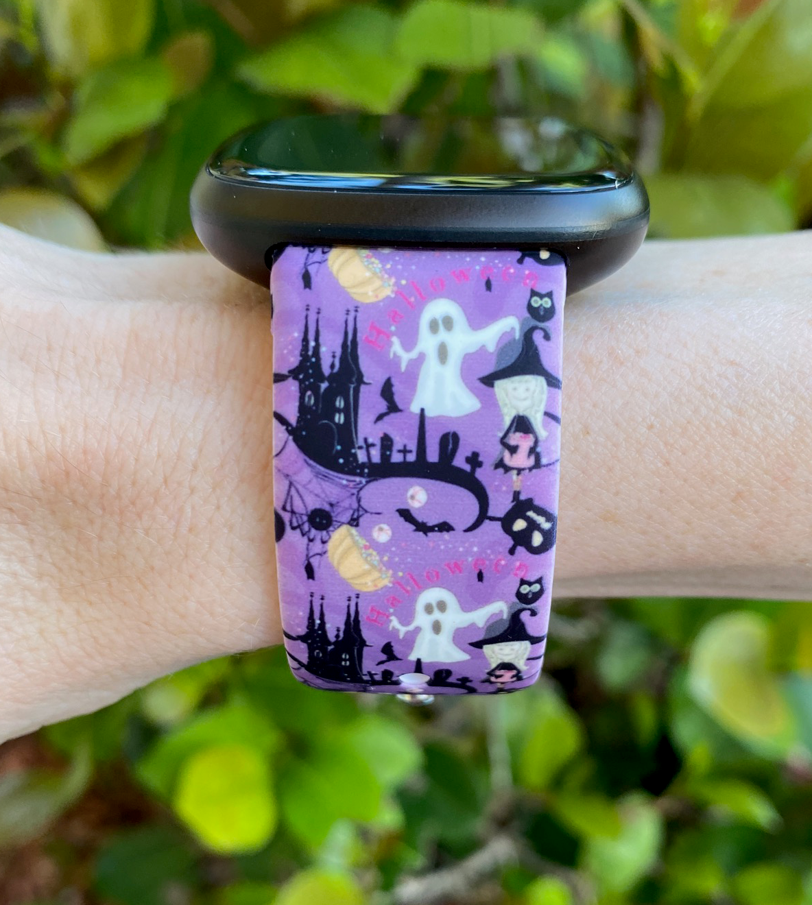 Haunted House Fitbit Versa 1/2 Watch Band