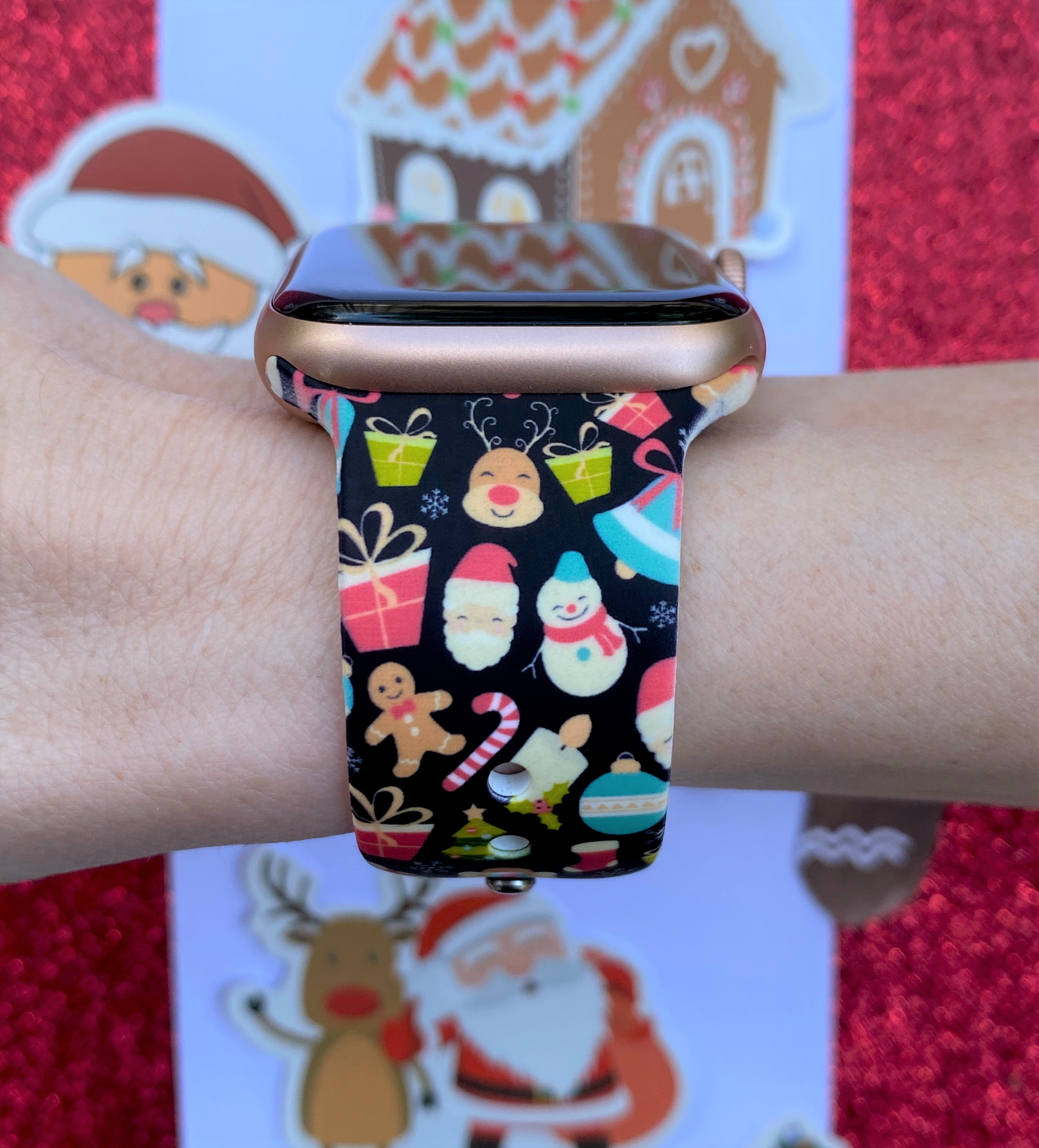Jolly Christmas Apple Watch Band