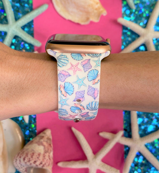 Seashell and Starfish Apple Watch Band