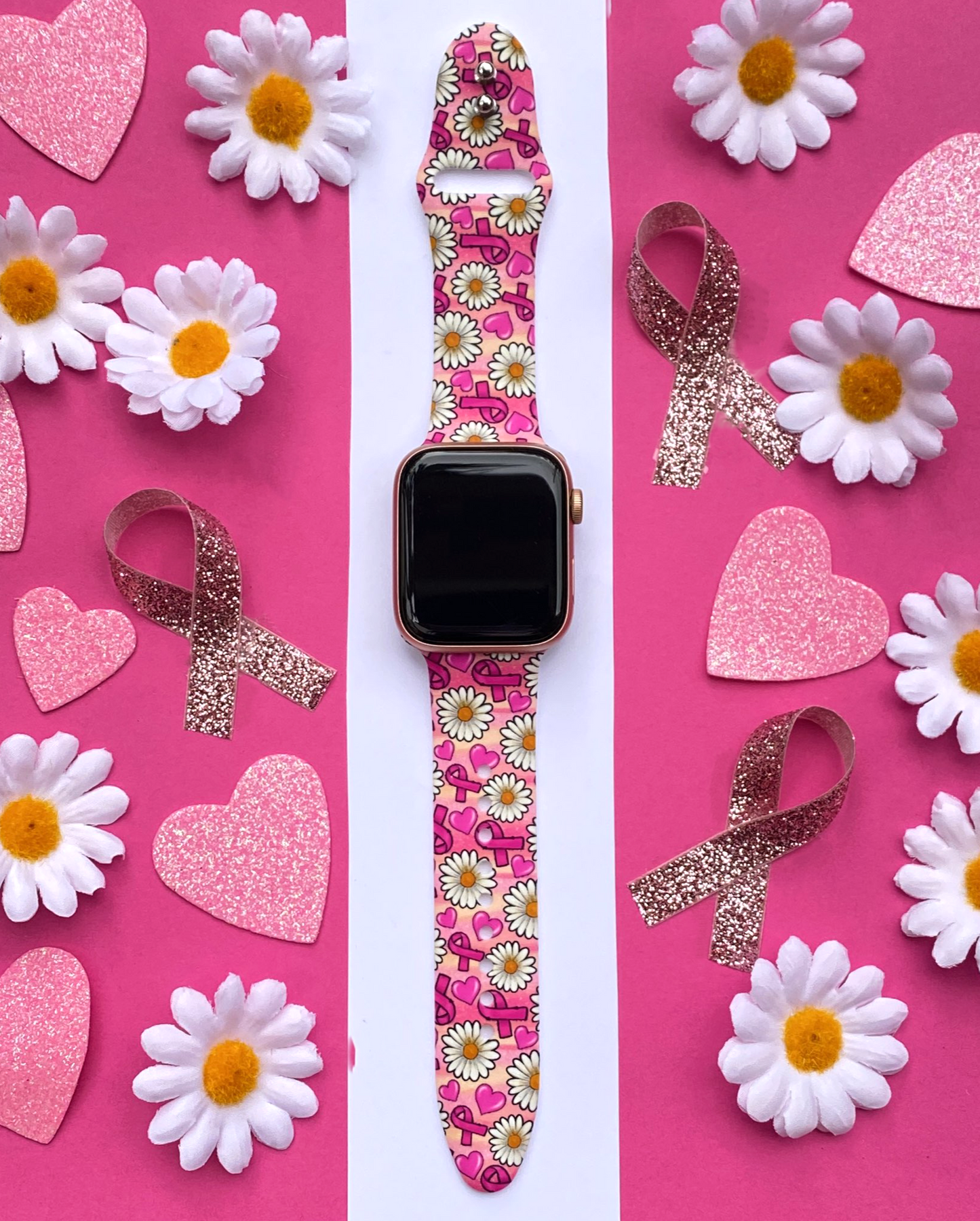 Breast Cancer Apple Watch Band