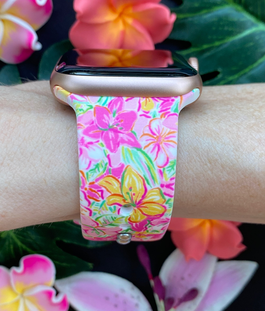 Pink Tropics Apple Watch Band
