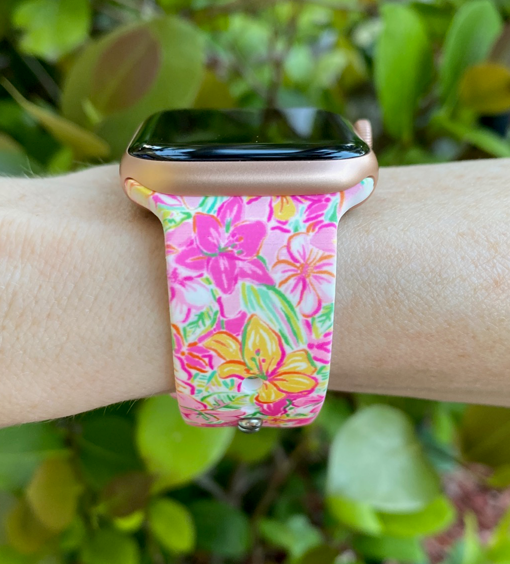 Pink Tropics Apple Watch Band
