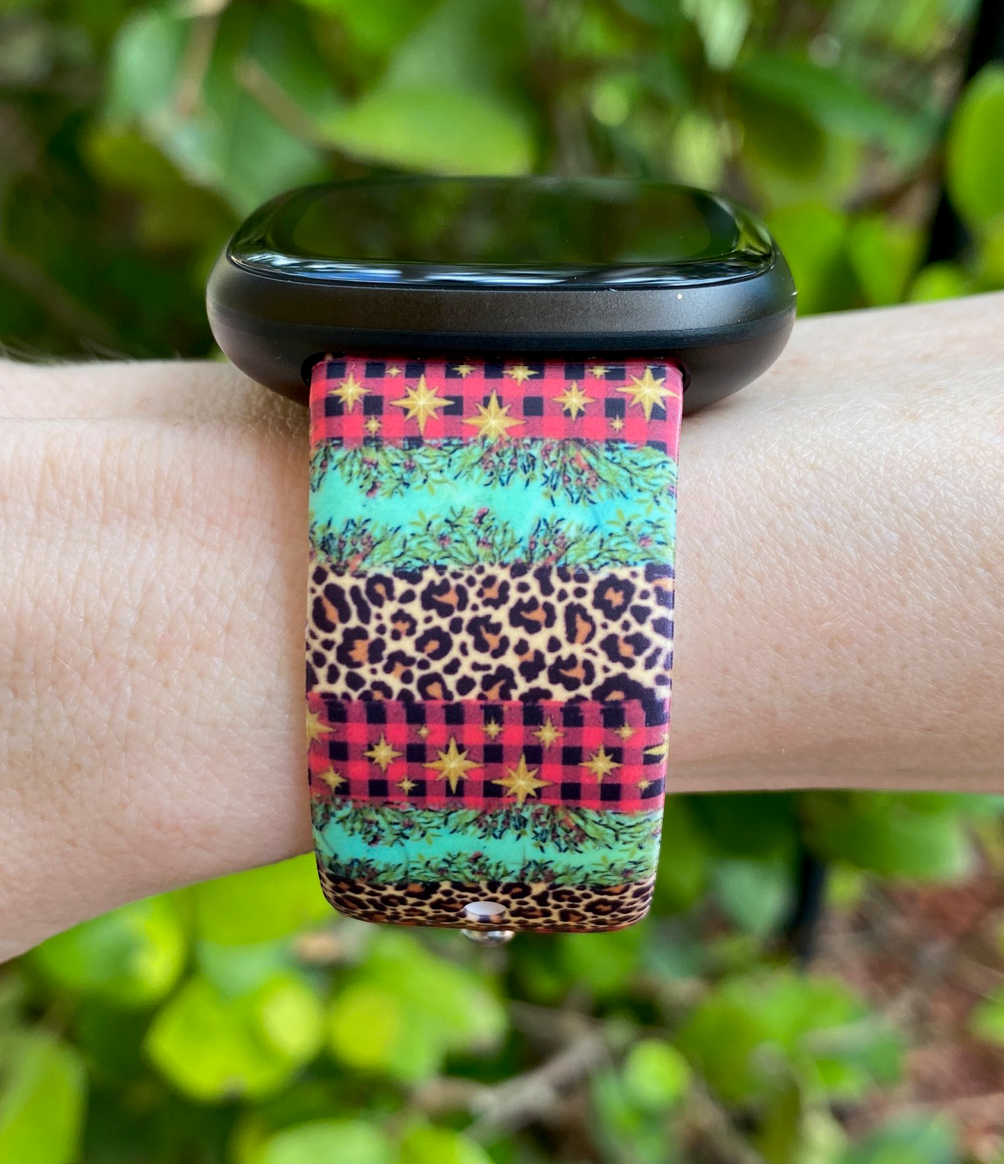 Festive Christmas Fitbit Versa 1/2 Watch Band