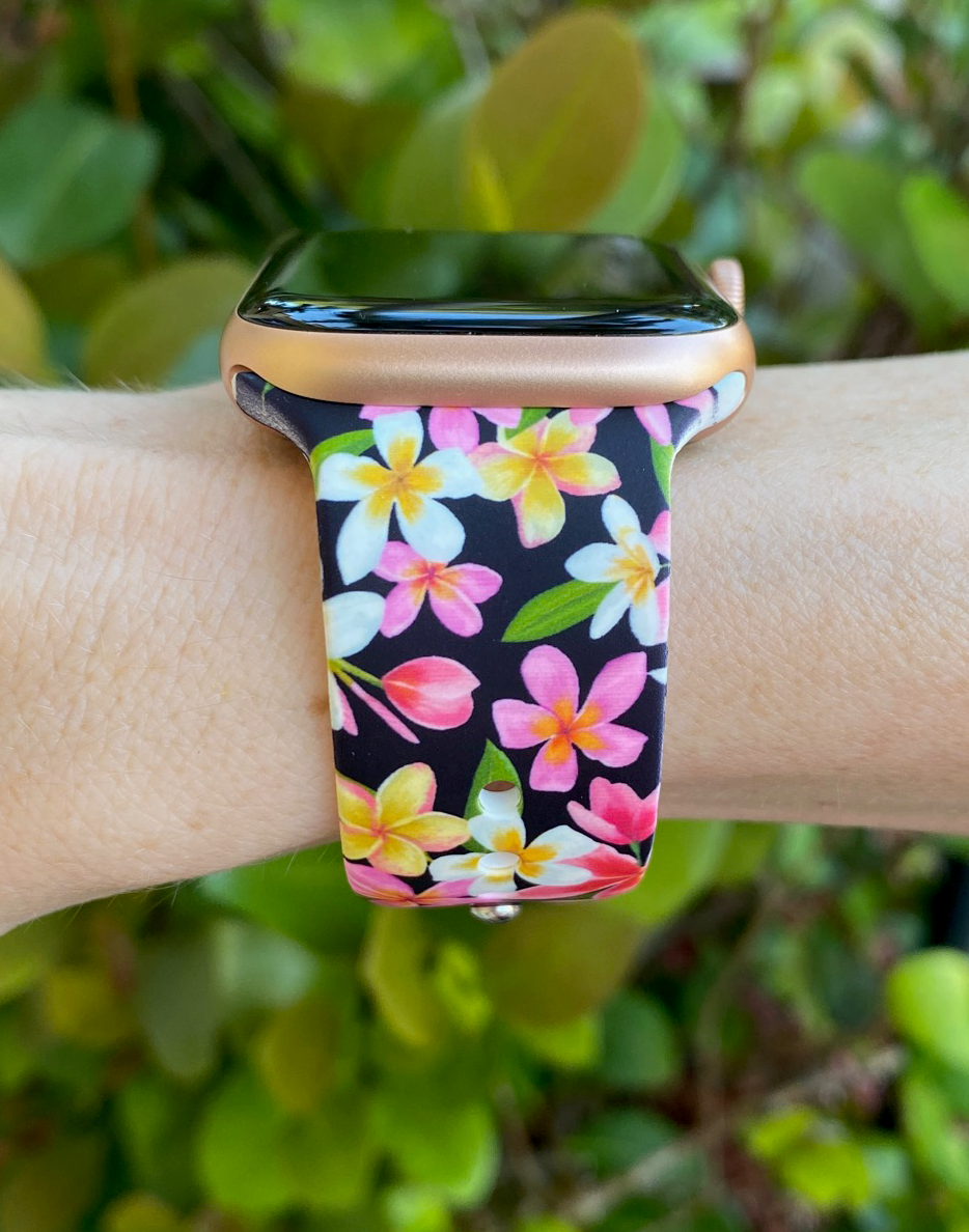 Plumeria Apple Watch Band