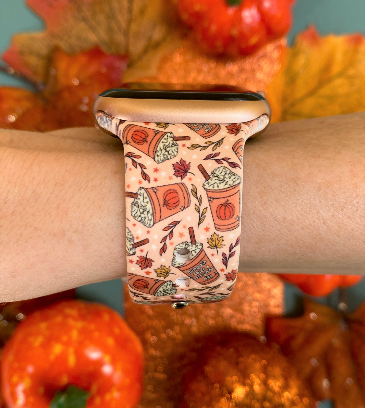 Pumpkin Spice Lover Apple Watch Band