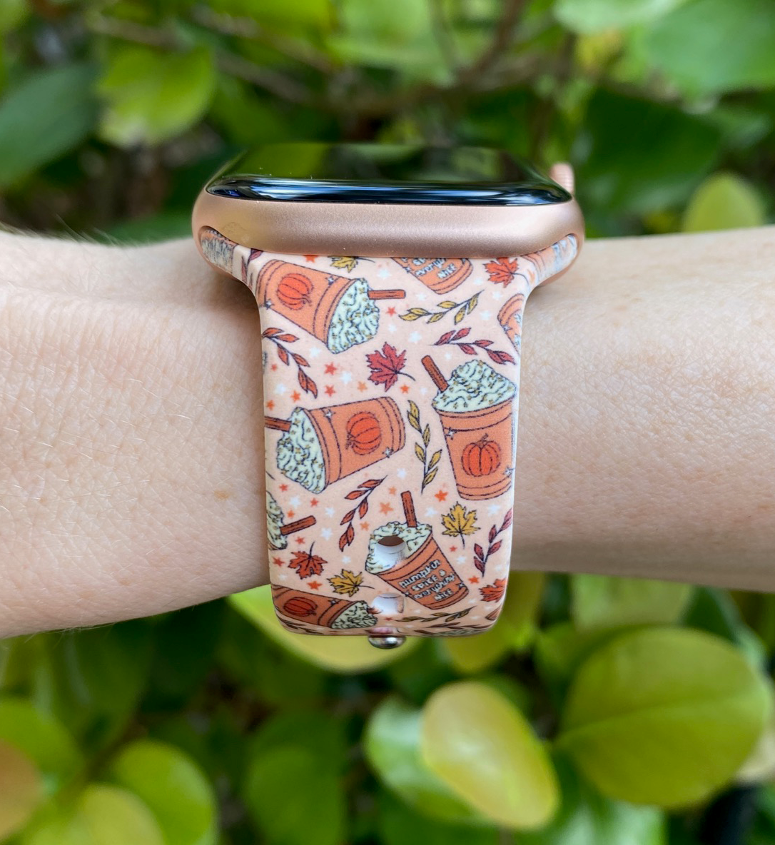 Pumpkin Spice Lover Apple Watch Band