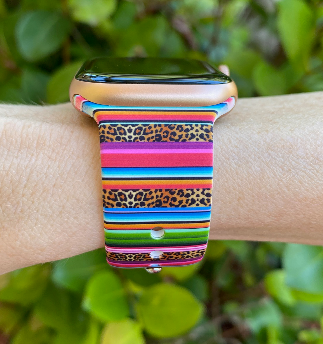 Leopard Serape Apple Watch Band