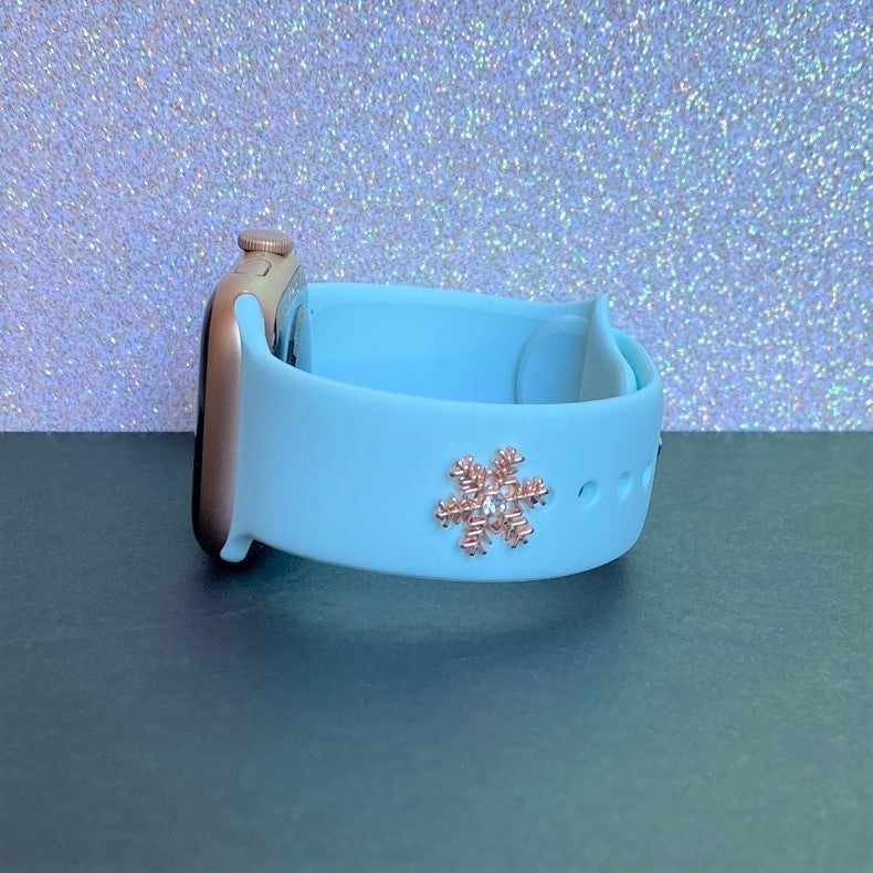 Snowflake Bling Watch Charm