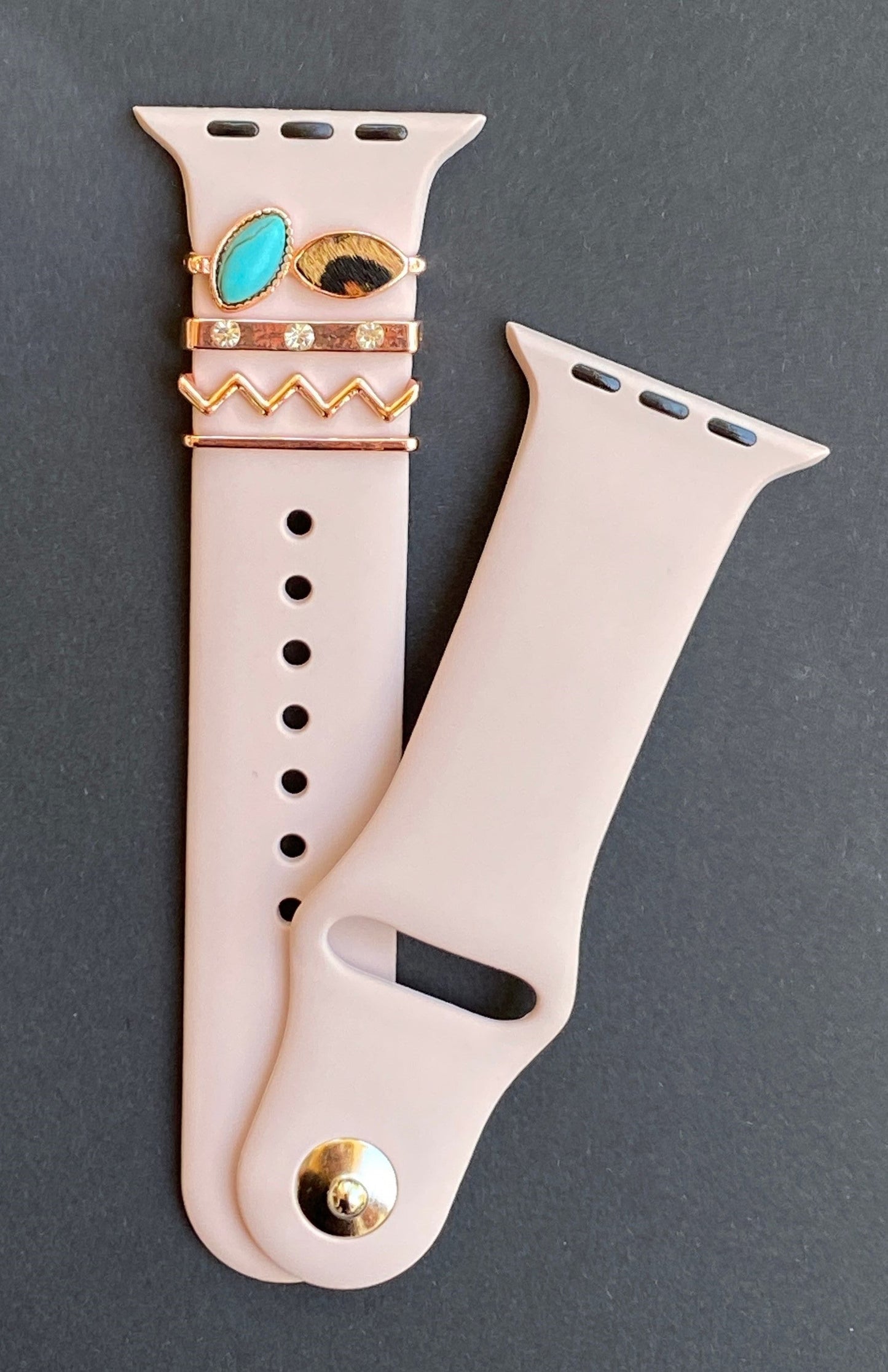 Western Leopard Stackable Watch Charm
