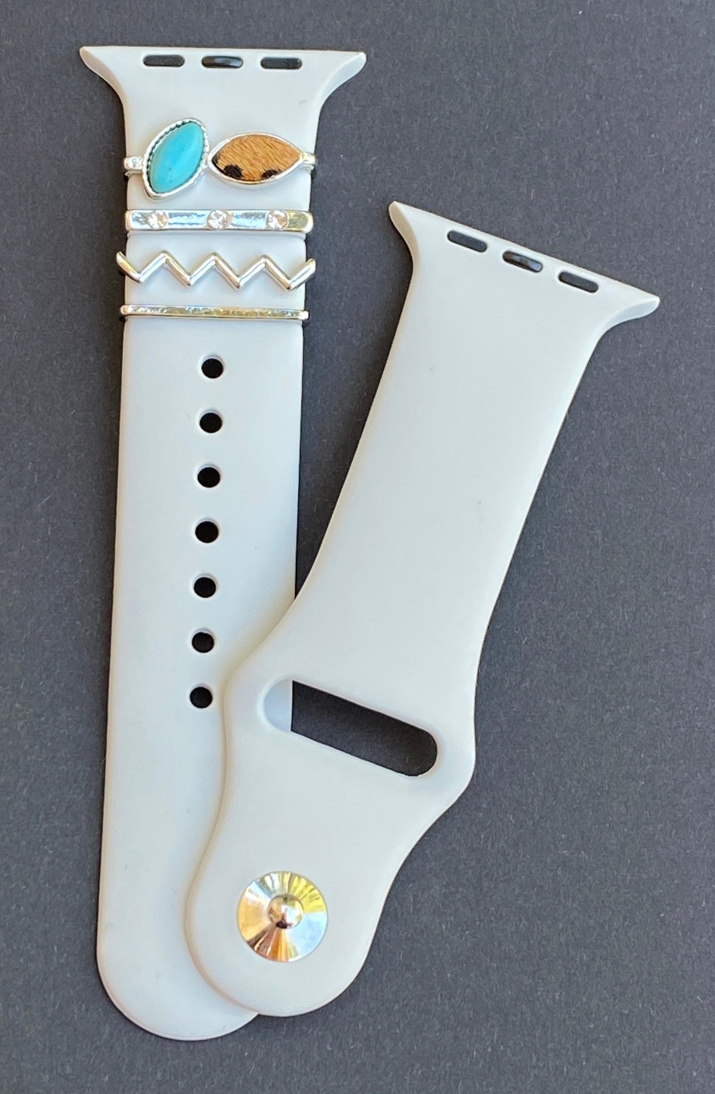 Western Leopard Stackable Watch Charm
