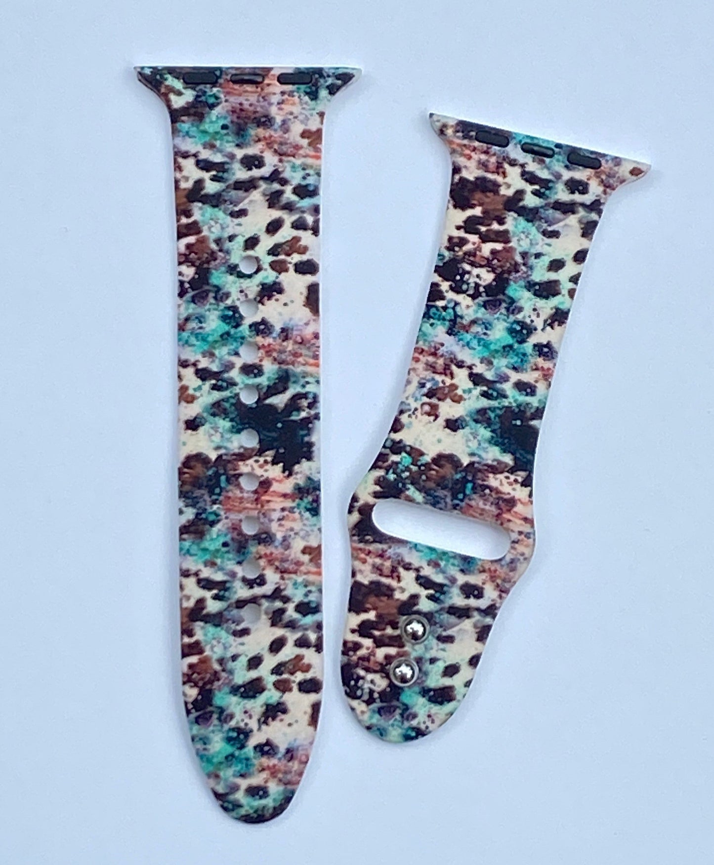 Western Cow Print Apple Watch Band