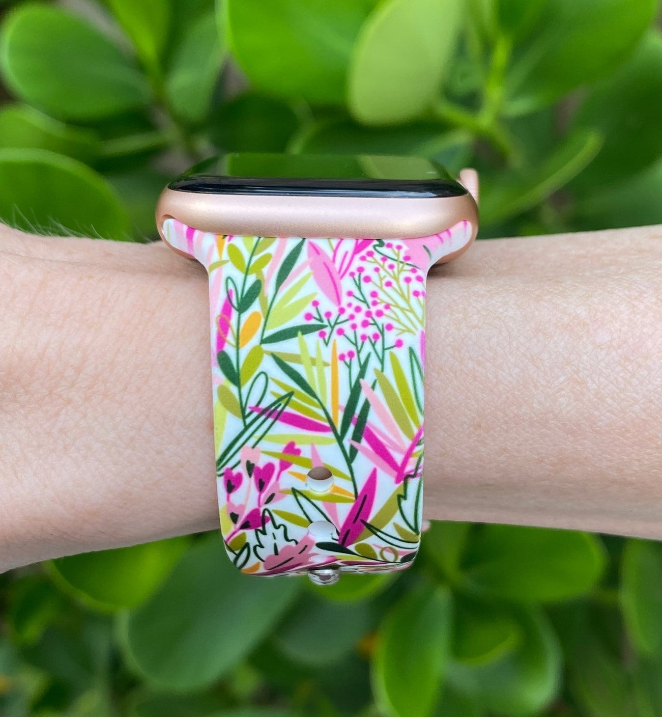 Wild Flower Apple Watch Band