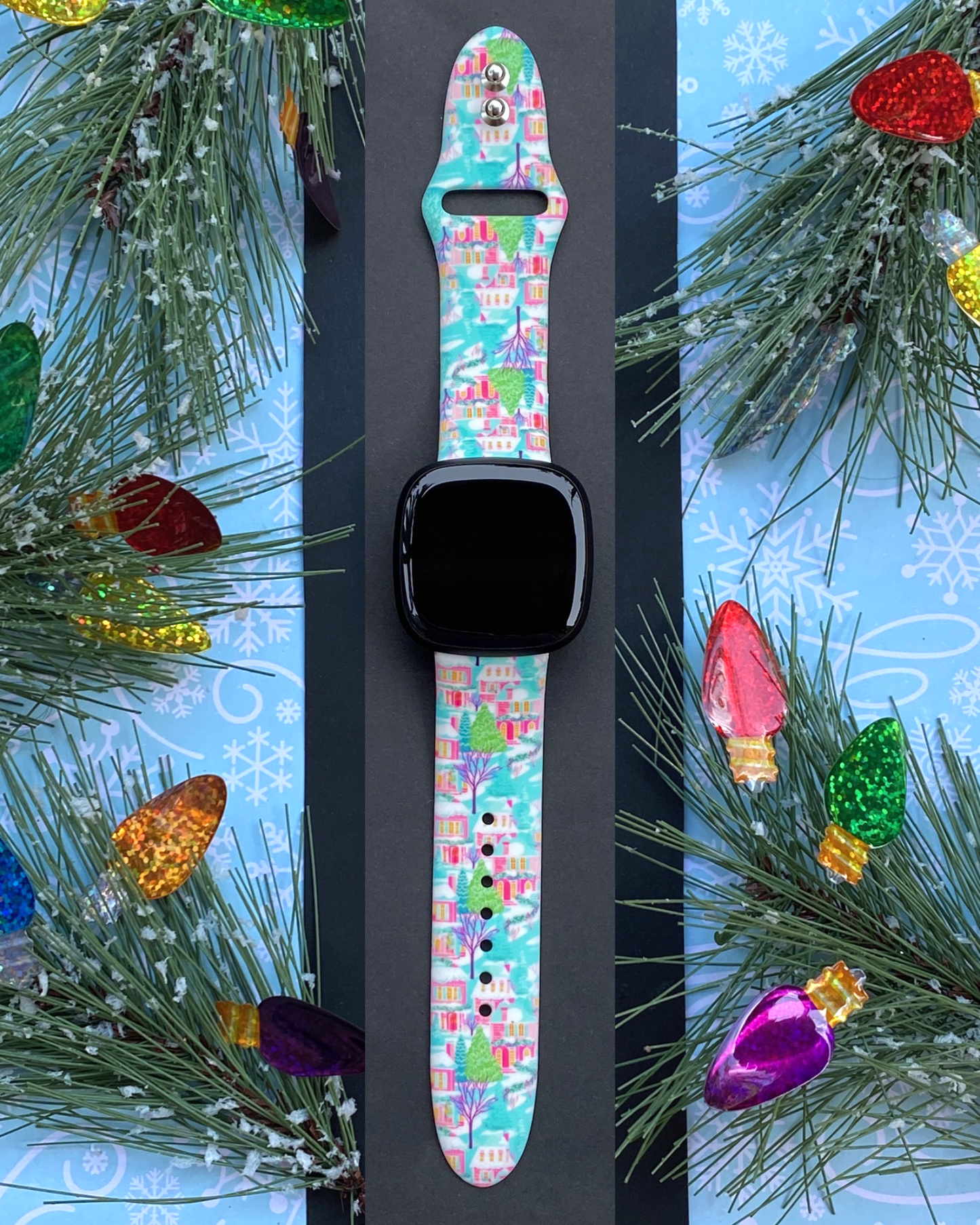 Winter Wonderland Fitbit Versa 1/2 Watch Band