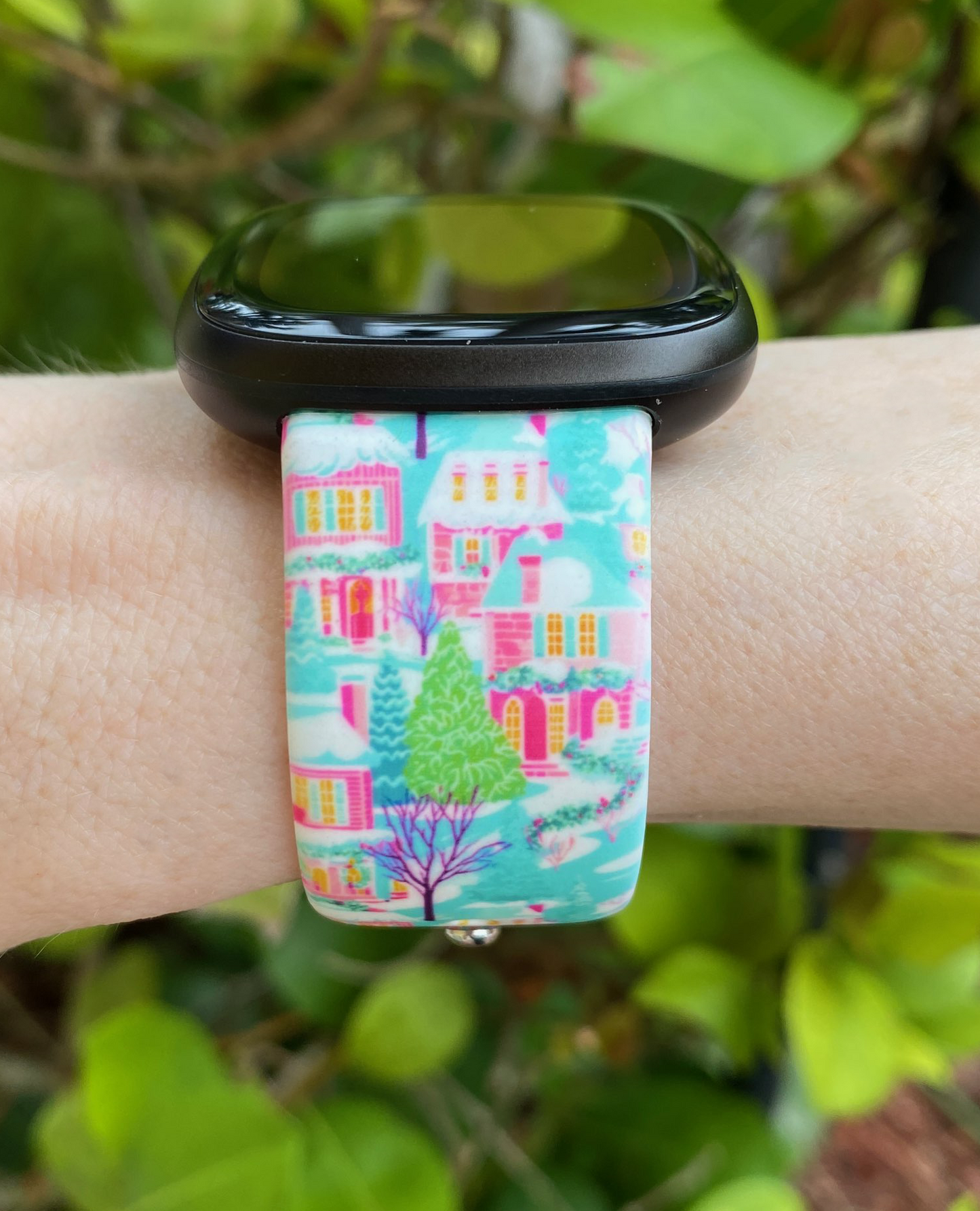 Winter Wonderland Fitbit Versa 1/2 Watch Band